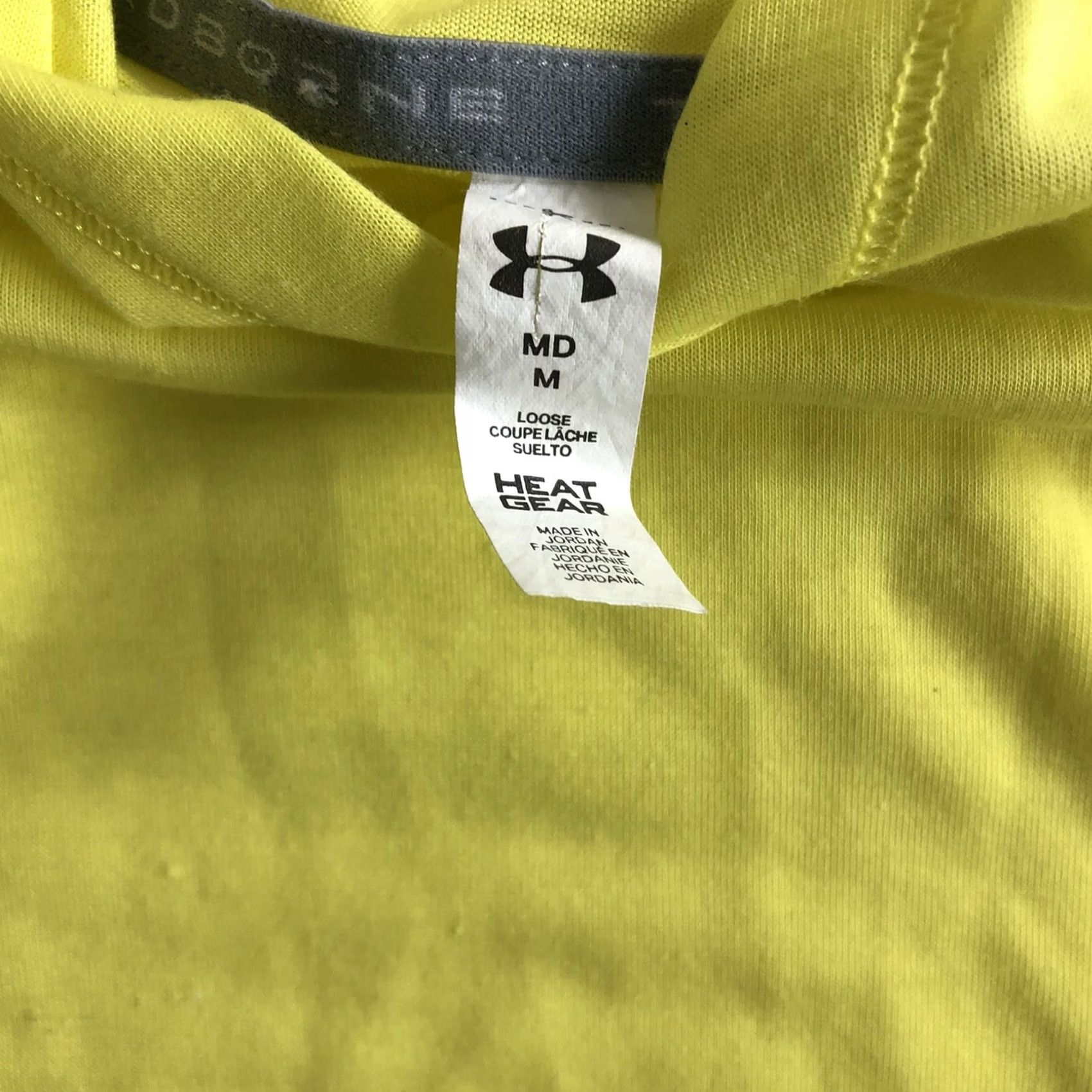 Under Armour Under Armour Women’s Hoodie Size M Pullover Threadborne Active Gym Train Yellow Size M / US 6-8 / IT 42-44 - 6 Thumbnail