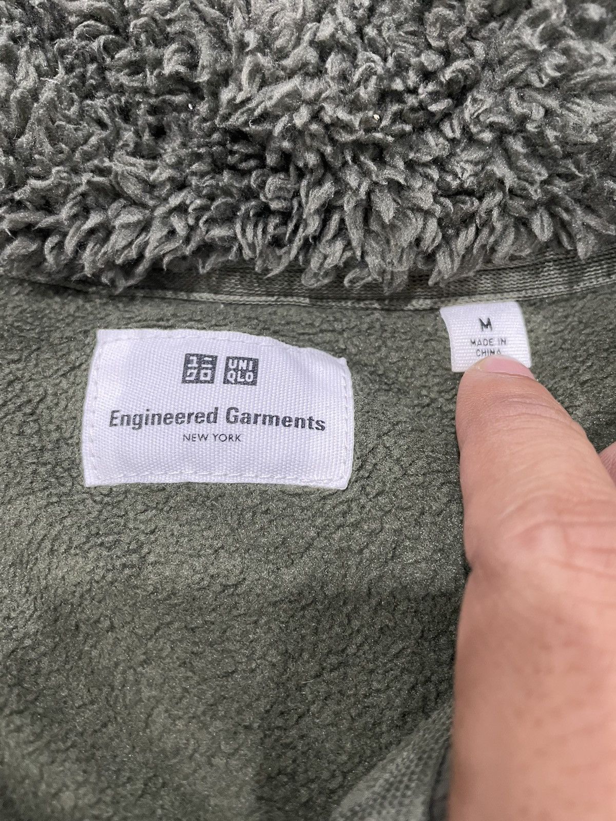 Engineered Garments Uniqlo x Engineered Garments Combination Fleece Jacket Size US M / EU 48-50 / 2 - 6 Thumbnail