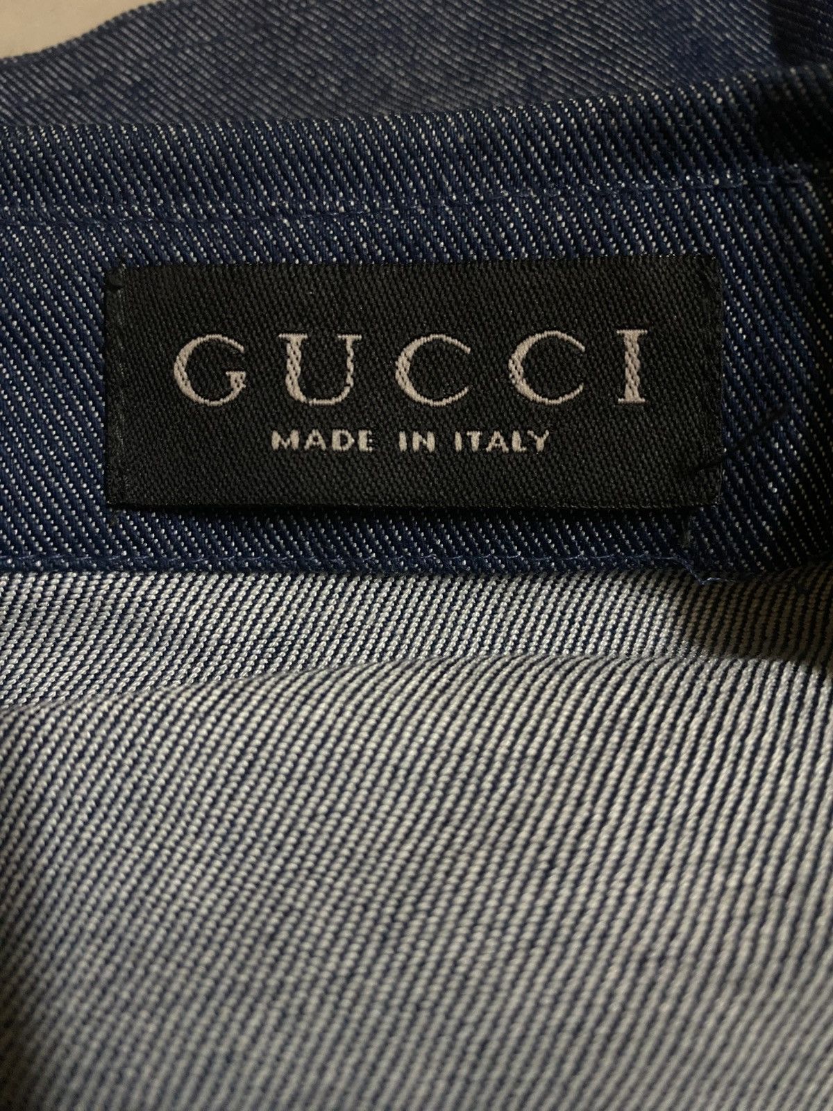 Gucci Gucci Double Pocket Pullover Zipper Denim Jacket Size XS / US 0-2 / IT 36-38 - 9 Thumbnail