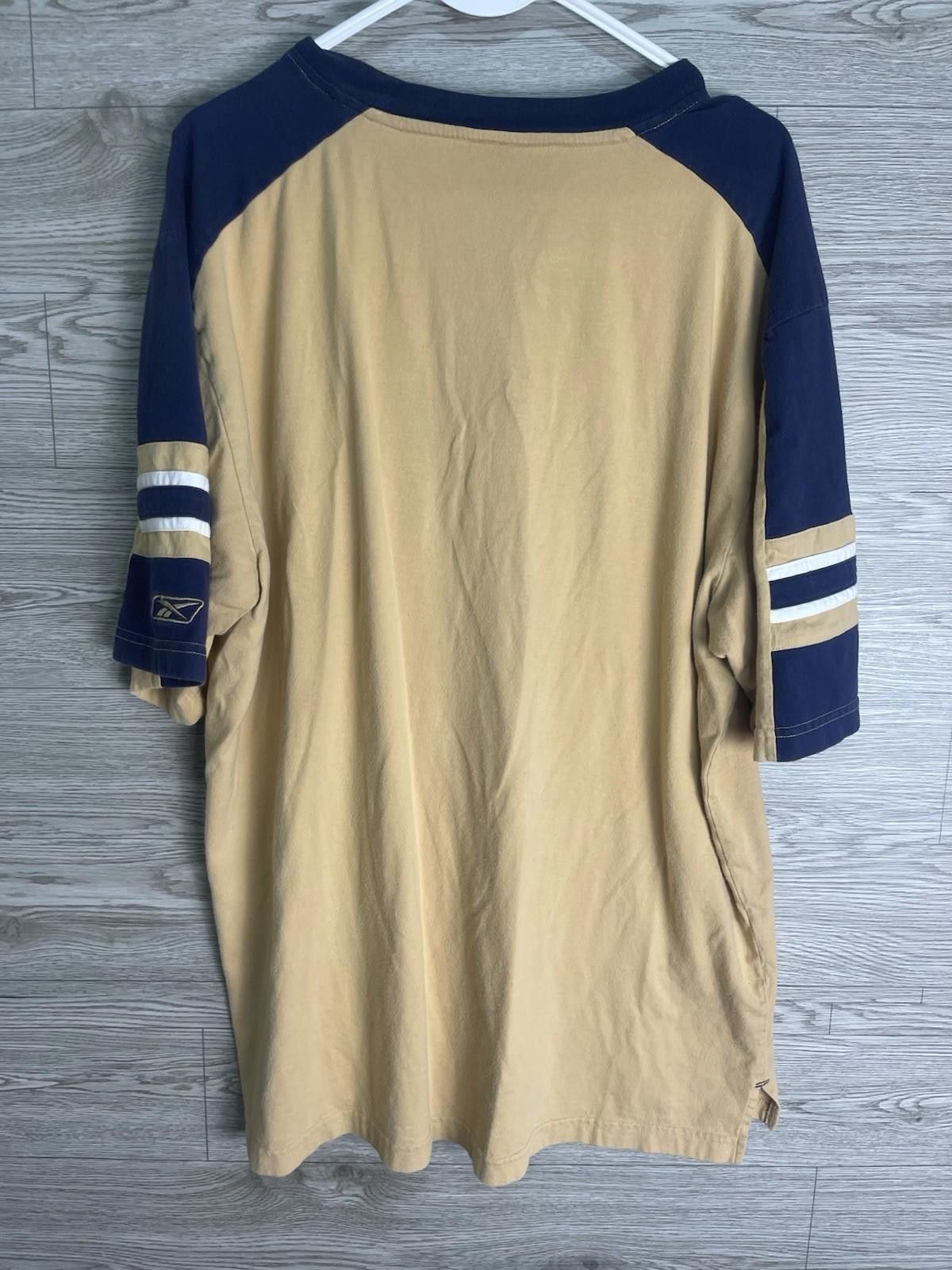 Reebok Vintage Reebok 90's NFL Los Angeles Rams Big Logo T-Shirt XL Size ONE SIZE - 6 Thumbnail