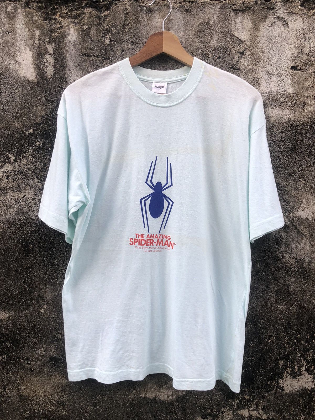 Marvel Comics Vintage 90s The Amazing Spiderman Promo Tshirt Size US M / EU 48-50 / 2 - 1 Thumbnail
