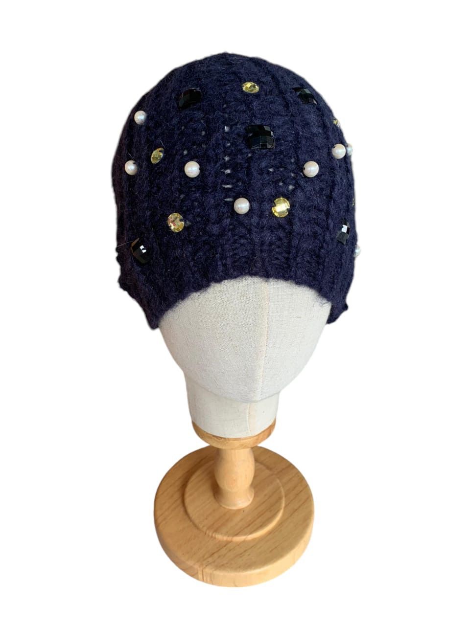 Hysteric Glamour × Japanese Brand Harris Paris Punk Bondage Style Knit Beanie Hats Size ONE SIZE - 4 Thumbnail