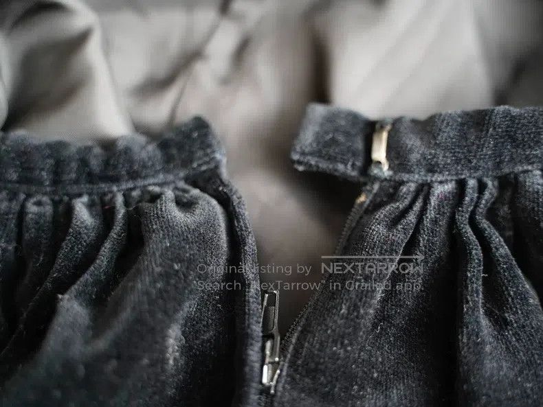 Comme des Garcons Comme Des Garcons size M Velvet Skirt Size 23" - 8 Thumbnail