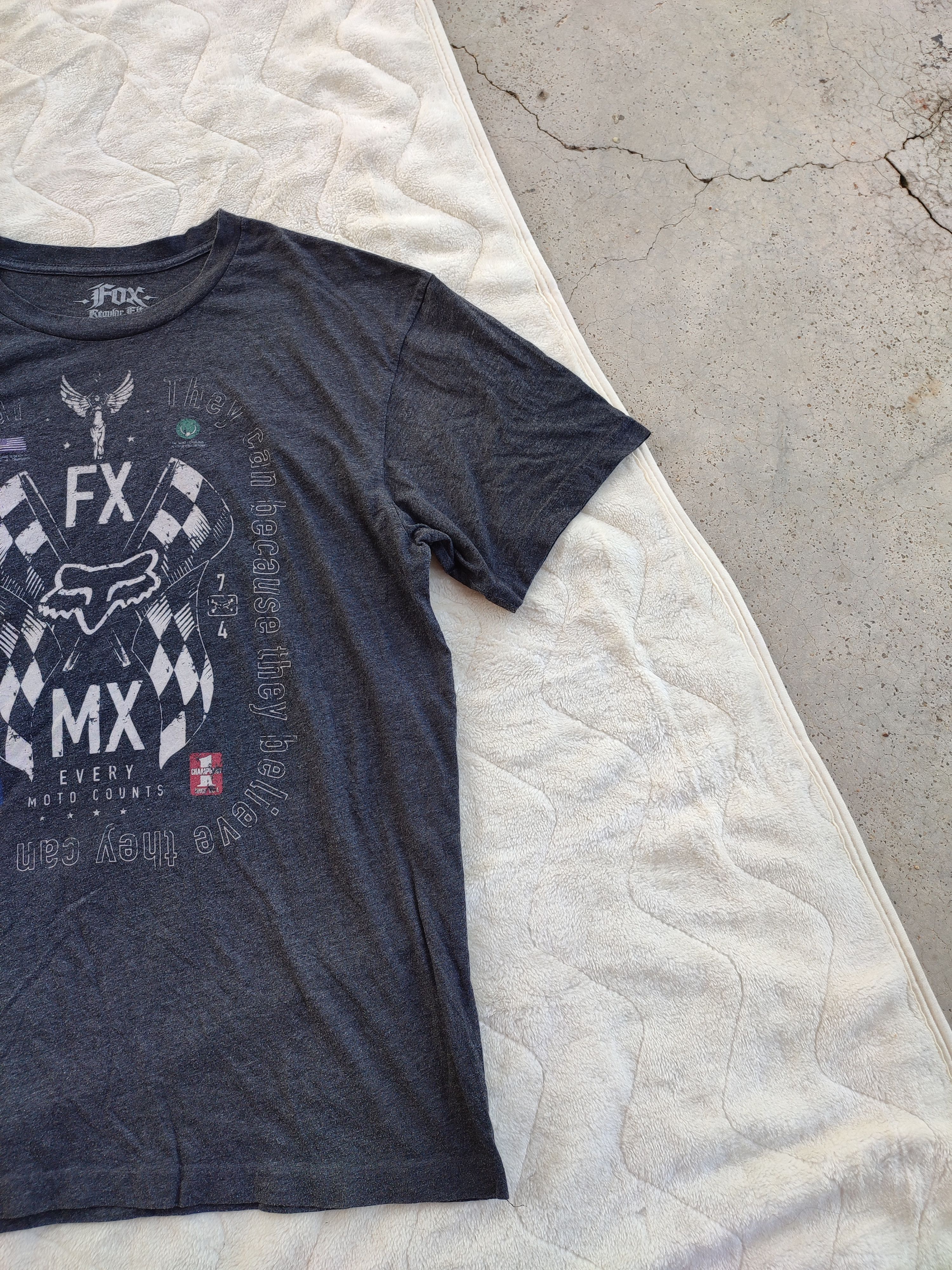 Fox Racing FOX RACING EVERY MOTO COUNTS VINTAGE TEE Size US M / EU 48-50 / 2 - 4 Thumbnail