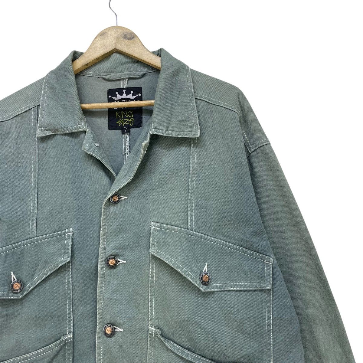 Carhartt × Vintage 💥Vintage Faded Neo Blood Workwear Jacket Size US M / EU 48-50 / 2 - 4 Thumbnail