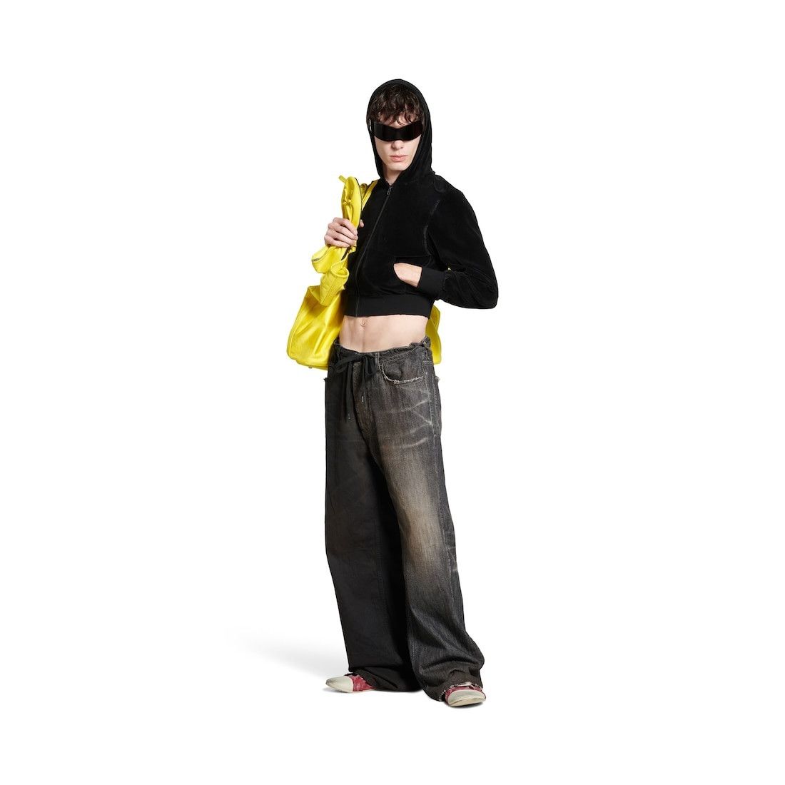 Balenciaga o1in1g0425 Fifty-Fifty Pant in Black Size US 30 / EU 46 - 7 Thumbnail