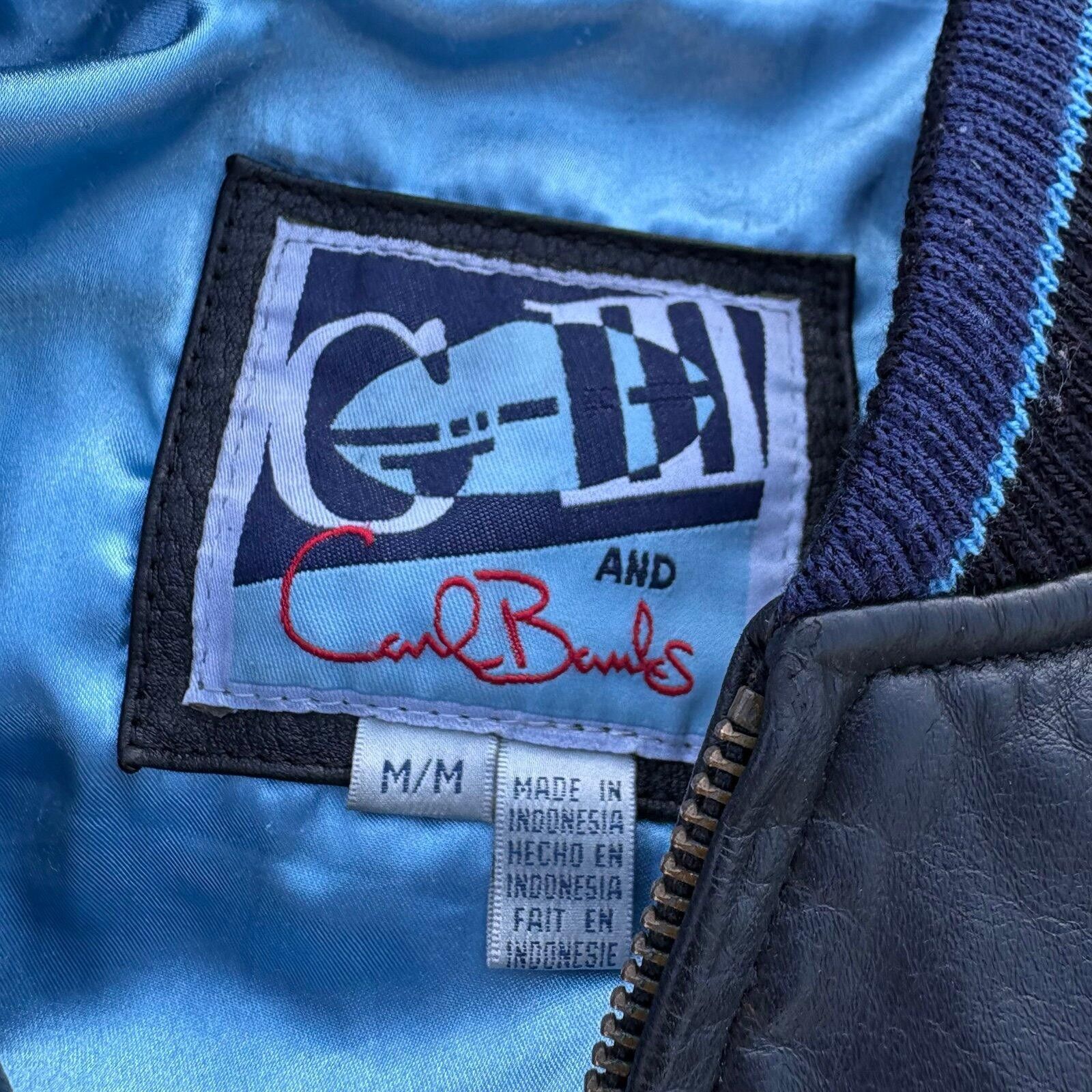 G-III Vintage 90s Tennessee Titans leather jacket Size US M / EU 48-50 / 2 - 6 Thumbnail
