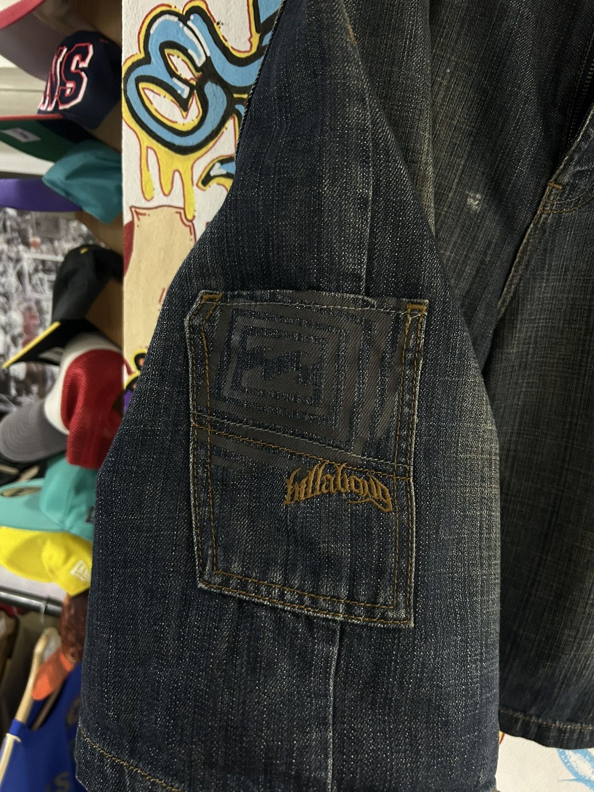 Billabong × Vintage Billabong 90s Baggy Jorts Size US 34 / EU 50 - 3 Thumbnail