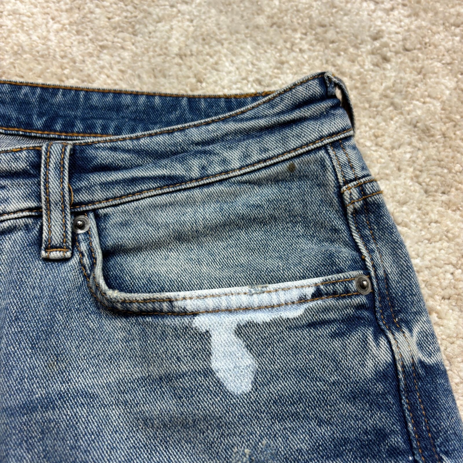 Ksubi Ksubi Van Winkle Dynamite 098 Denim Distressed Jeans 34x29 Size US 34 / EU 50 - 11 Thumbnail