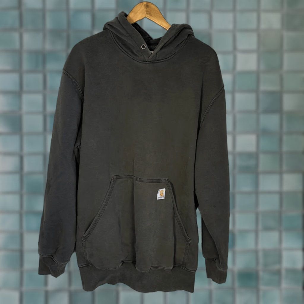 Carhartt Carhartt Hoodie Mens XL Green Original Fit Workwear Outdoor Casual Distressed Mens Size US M / EU 48-50 / 2 - 1 Thumbnail