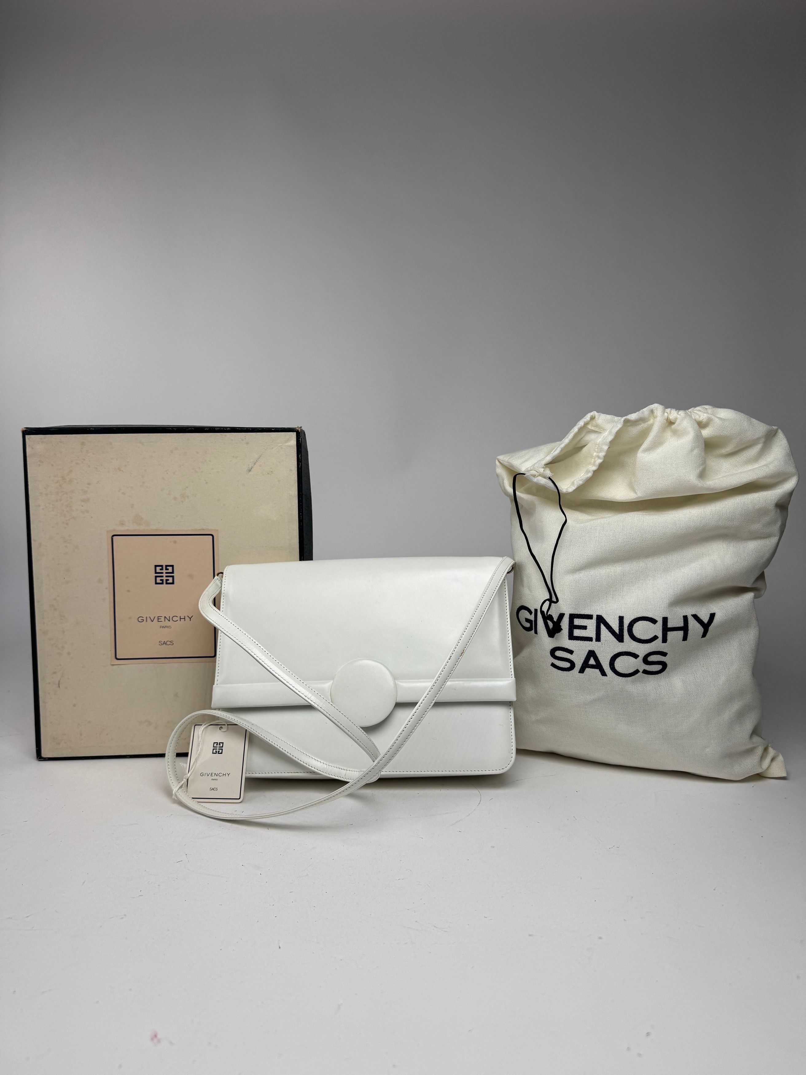 Givenchy Vintage 4G Bag Leather White Size ONE SIZE - 1 Thumbnail