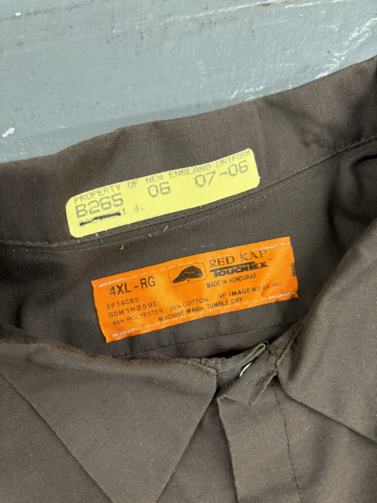 Vintage Vintage Red kap workwear shirt Size US XXL / EU 58 / 5 - 3 Thumbnail