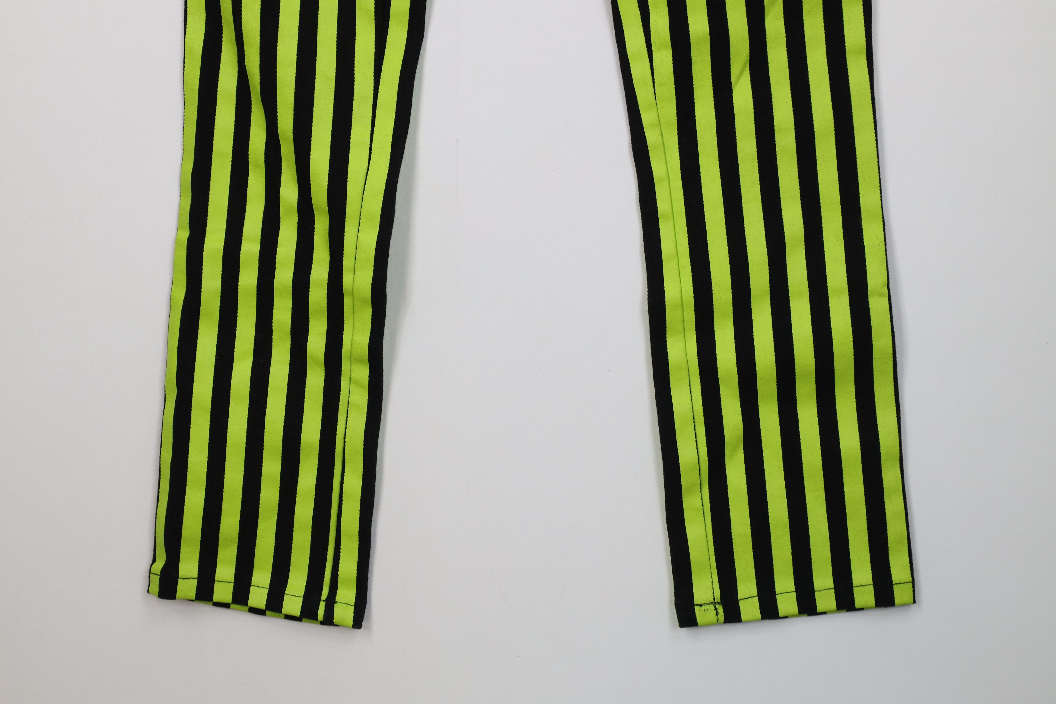 Vintage Vintage 90s Y2K Tripp NYC Striped Skinny Leg Jeans Stretch Size 28" / US 6 / IT 42 - 4 Thumbnail