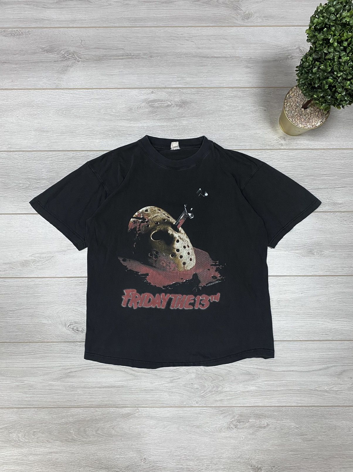 Vintage 90s Friday The 13th Made in Hell T-Shirt Large | eBay