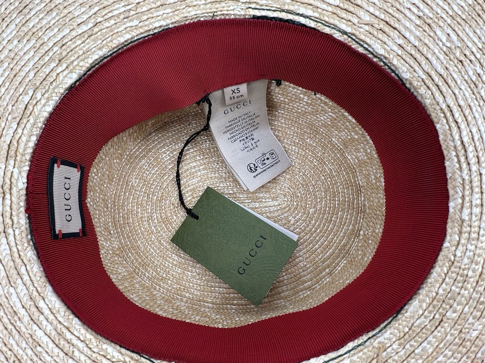 Gucci New Gucci Hats Woman's Size-XS-55cm Size ONE SIZE - 11 Thumbnail