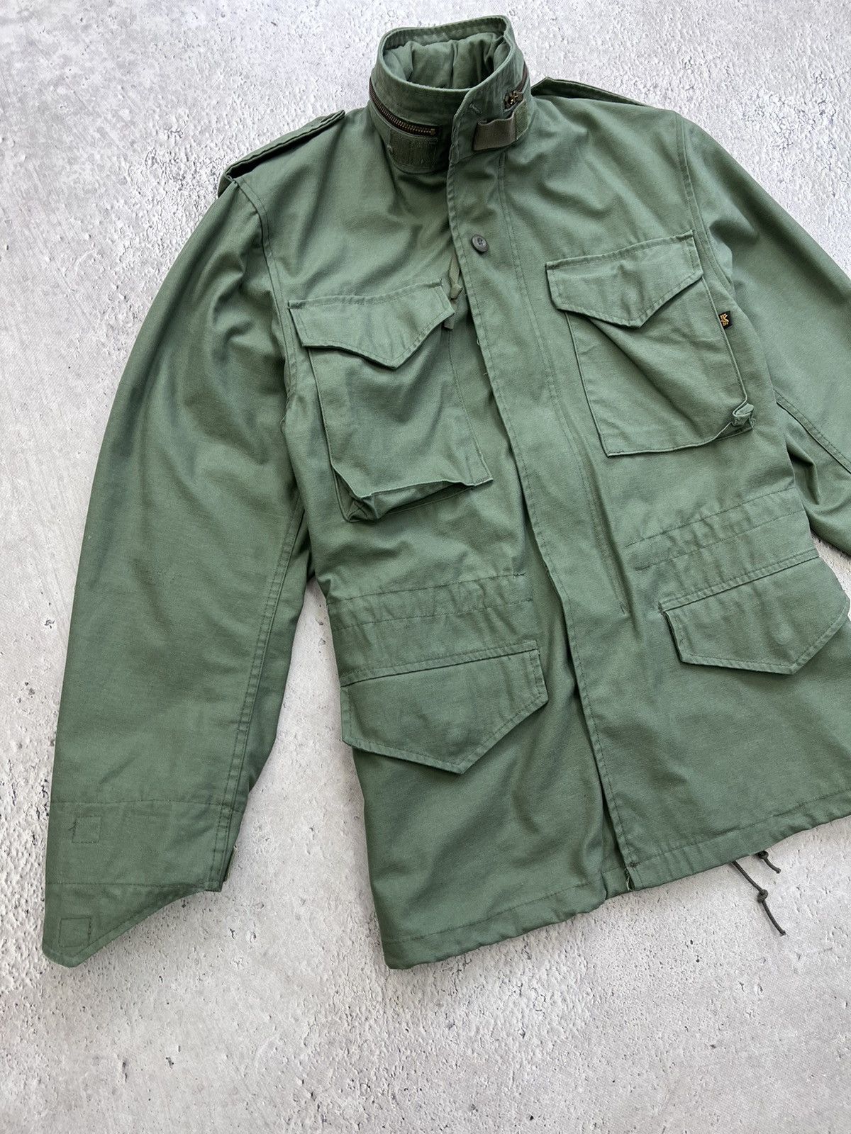 Alpha Industries × Vintage !!OFFER!! Vintage M65 Jacket Cold Weather Men Field Size US S / EU 44-46 / 1 - 2 Thumbnail