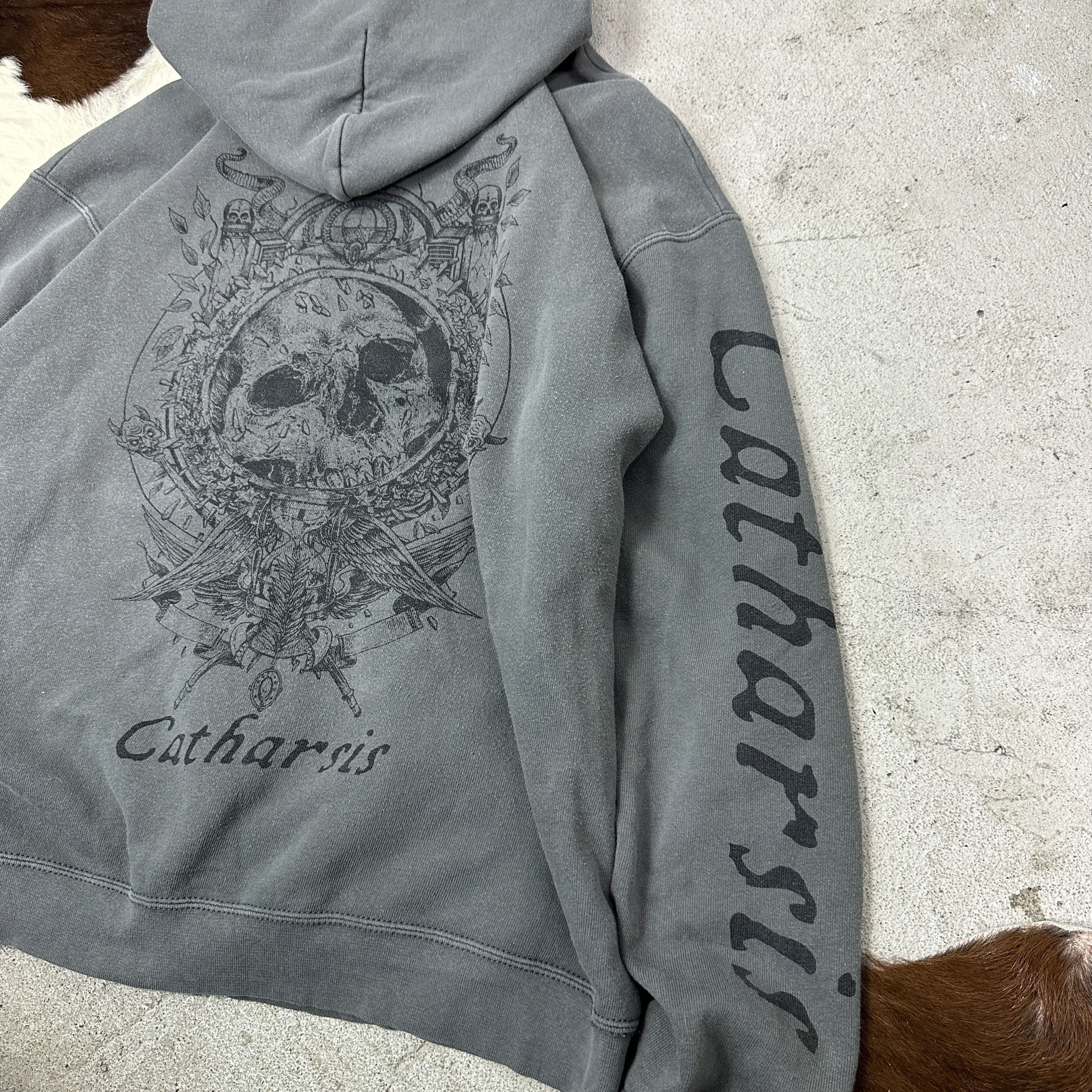 Vintage Vintage Sporty Streetwear Machine Head Zip Hoodie Y2K Size US XL / EU 56 / 4 - 2 Thumbnail