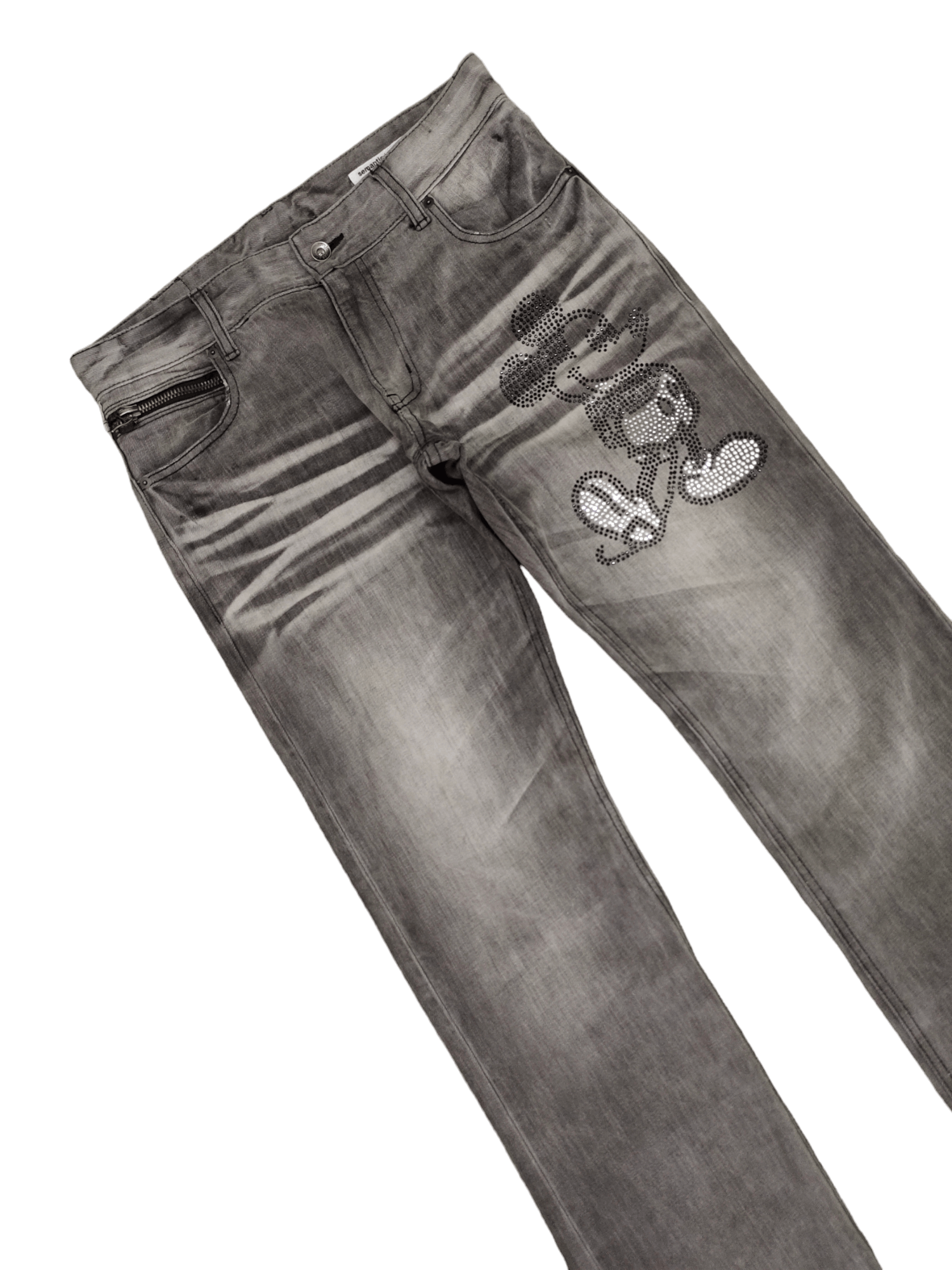 semanticdesign Semantic Design X Disney Mickey Mouse Jeans Release Hem Size US 32 / EU 48 - 6 Thumbnail