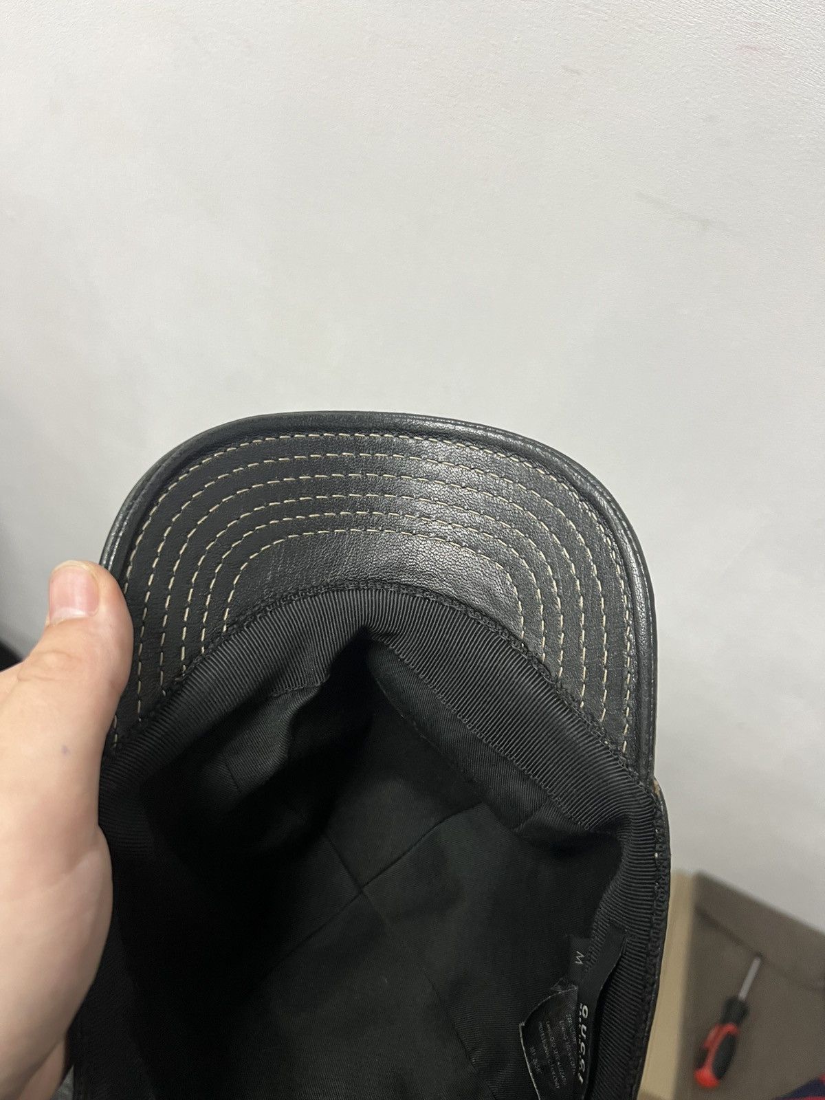 Gucci Vintage Gucci Cap Monogram Size ONE SIZE - 11 Thumbnail