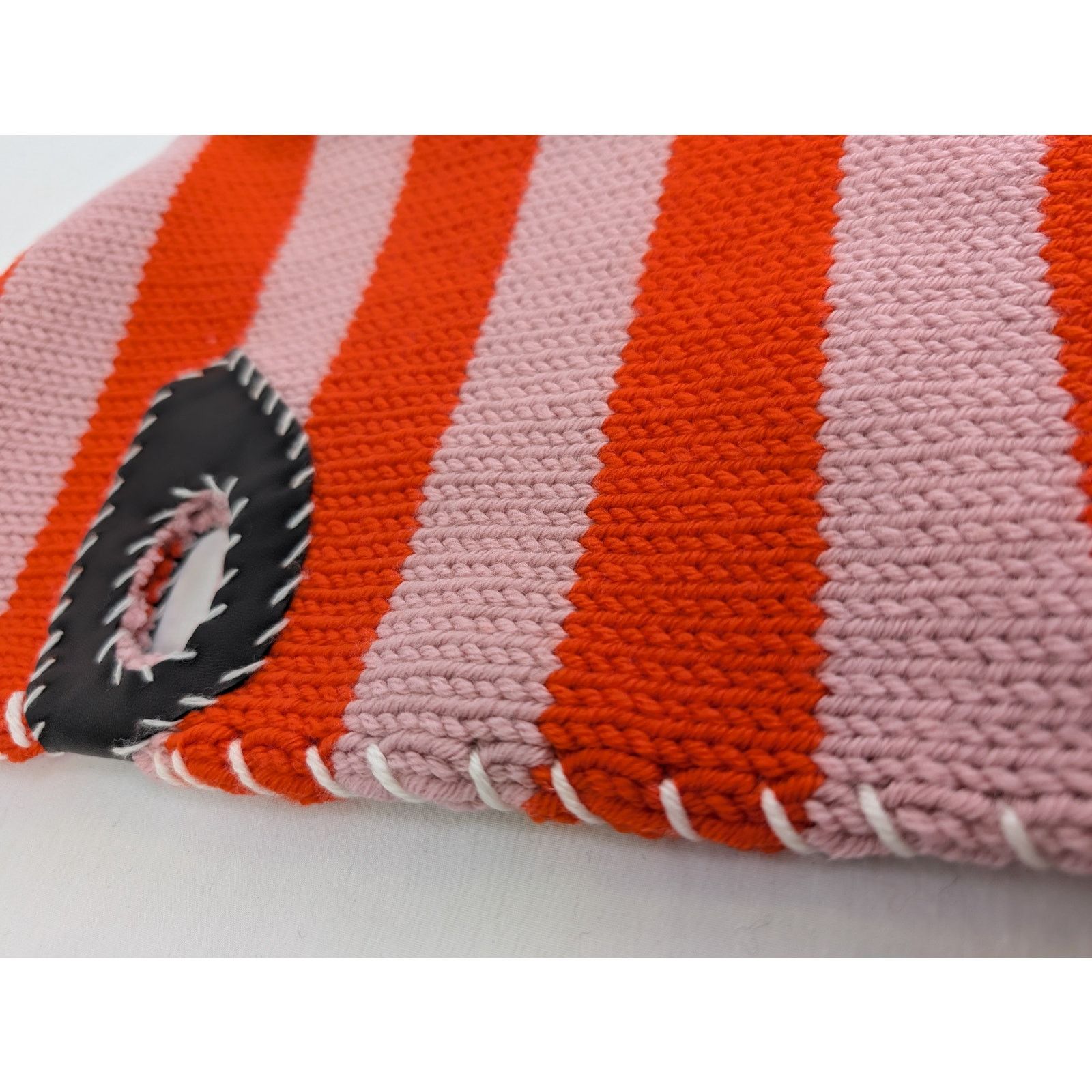 Marni o1rshd1 Size: M / Balaclava Scarf Cap / Hat in Red Stripe Size ONE SIZE - 7 Thumbnail