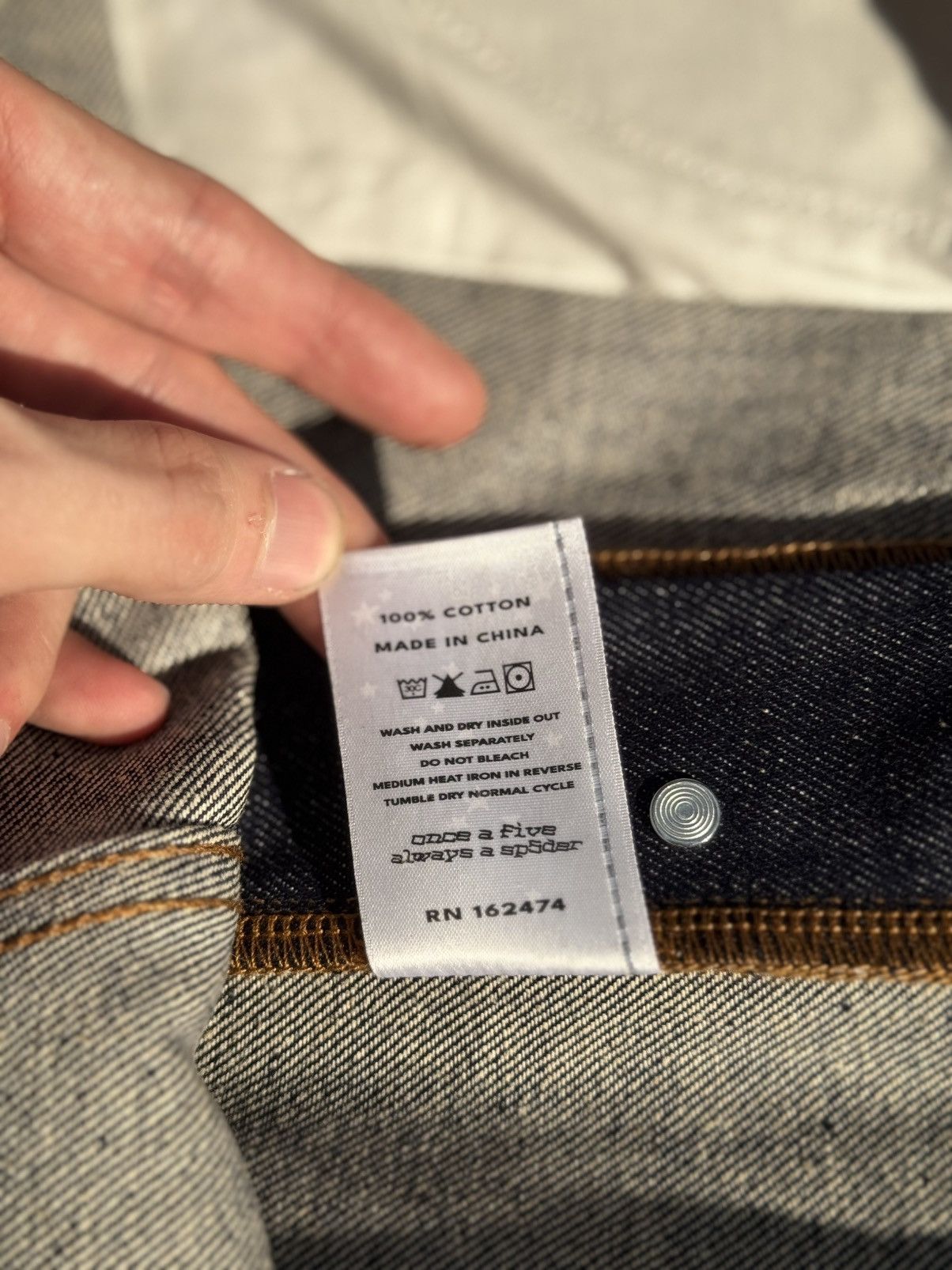 Sp5der Sp5der Jean Shorts Blue Size 38 (NEW) Size US 38 / EU 54 - 12 Thumbnail