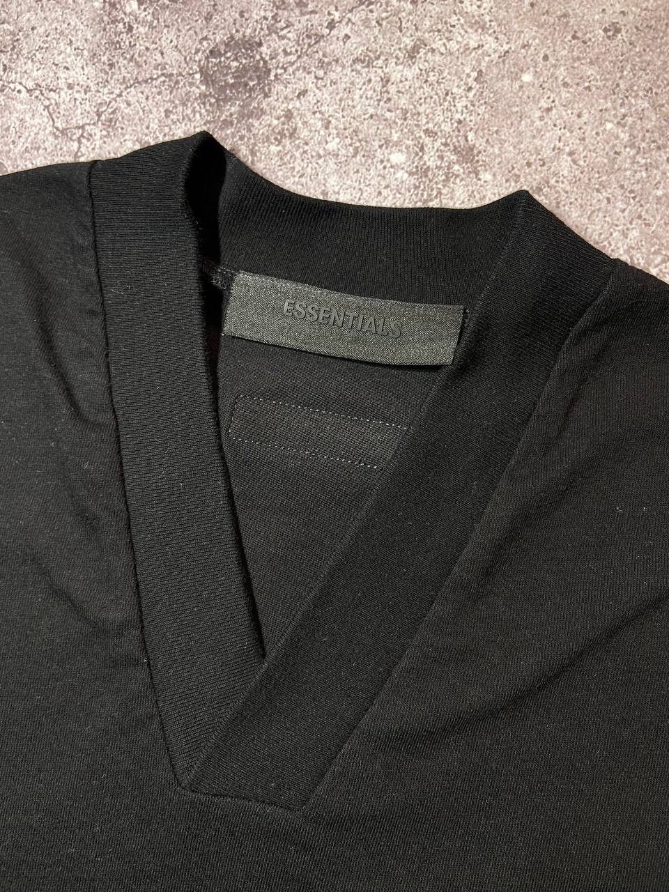 Essentials × Fear of God Essentials Fear of Gog Black Cotton T- Size US S / EU 44-46 / 1 - 7 Thumbnail