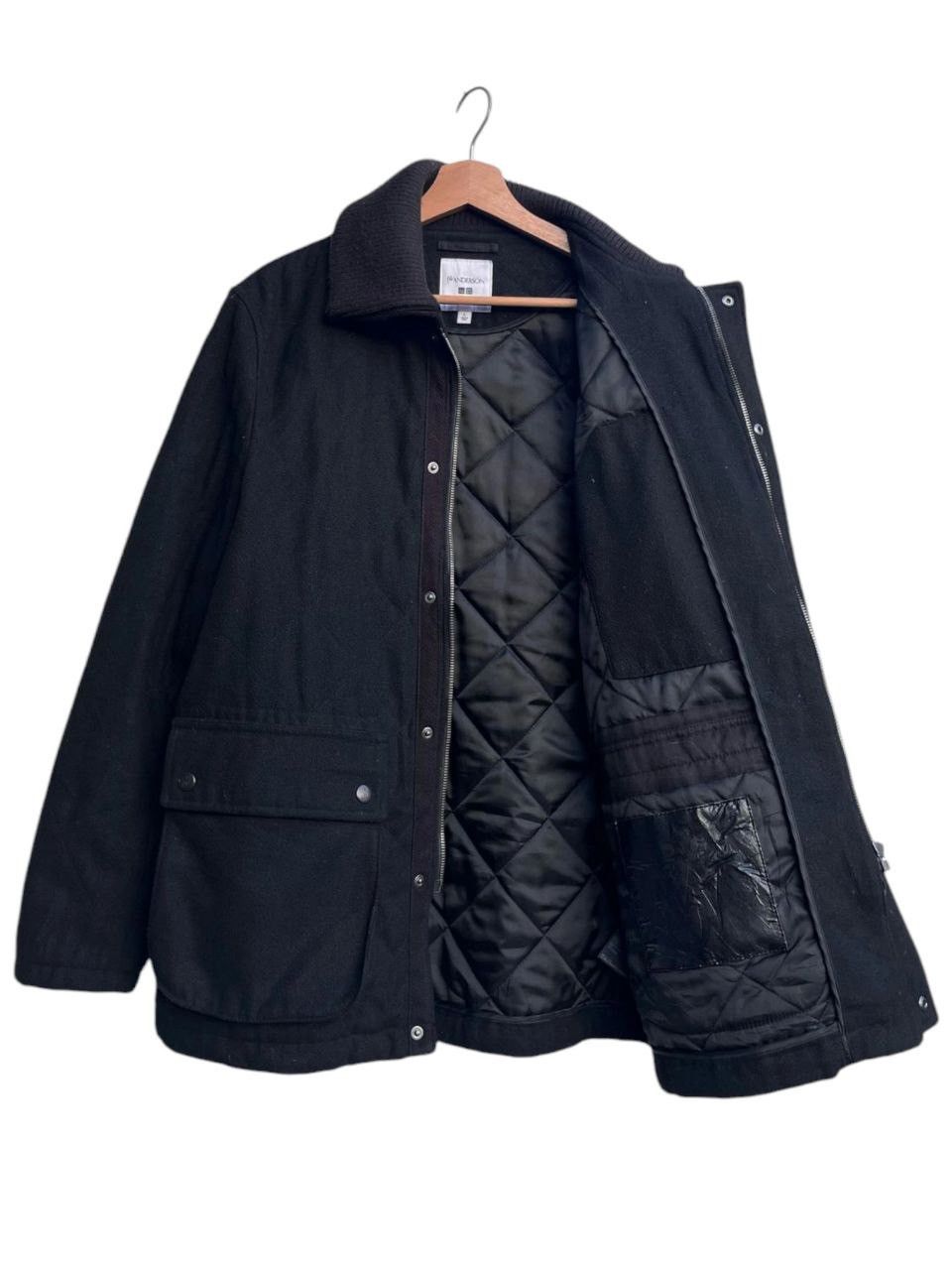 JW Anderson × Japanese Brand JW Anderson x Uniqlo Black Wool-Blend Quilted Jacket Size US L / EU 52-54 / 3 - 3 Thumbnail