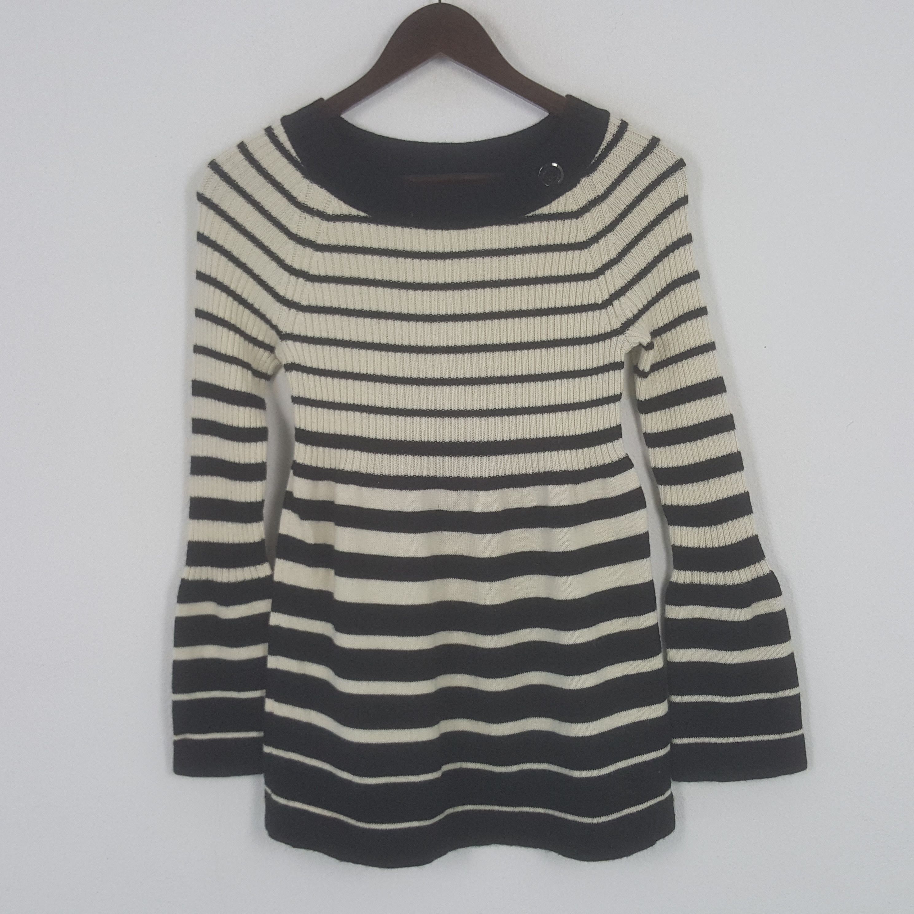 Burberry × Vintage Vintage Burberry London Striped Blouse Size XXS / US 00 / IT 34 - 1 Thumbnail