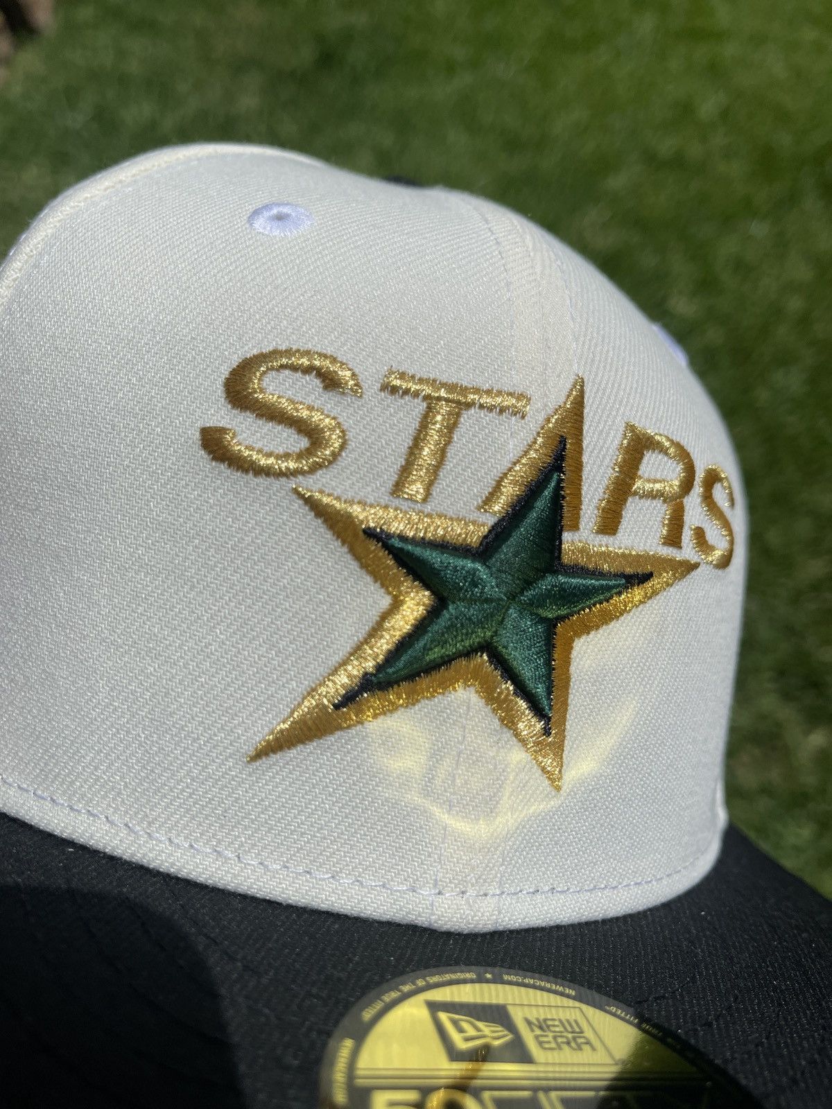 Hat Club 7 1/8 Dallas Stars White Dome 2 tone Size ONE SIZE - 4 Thumbnail