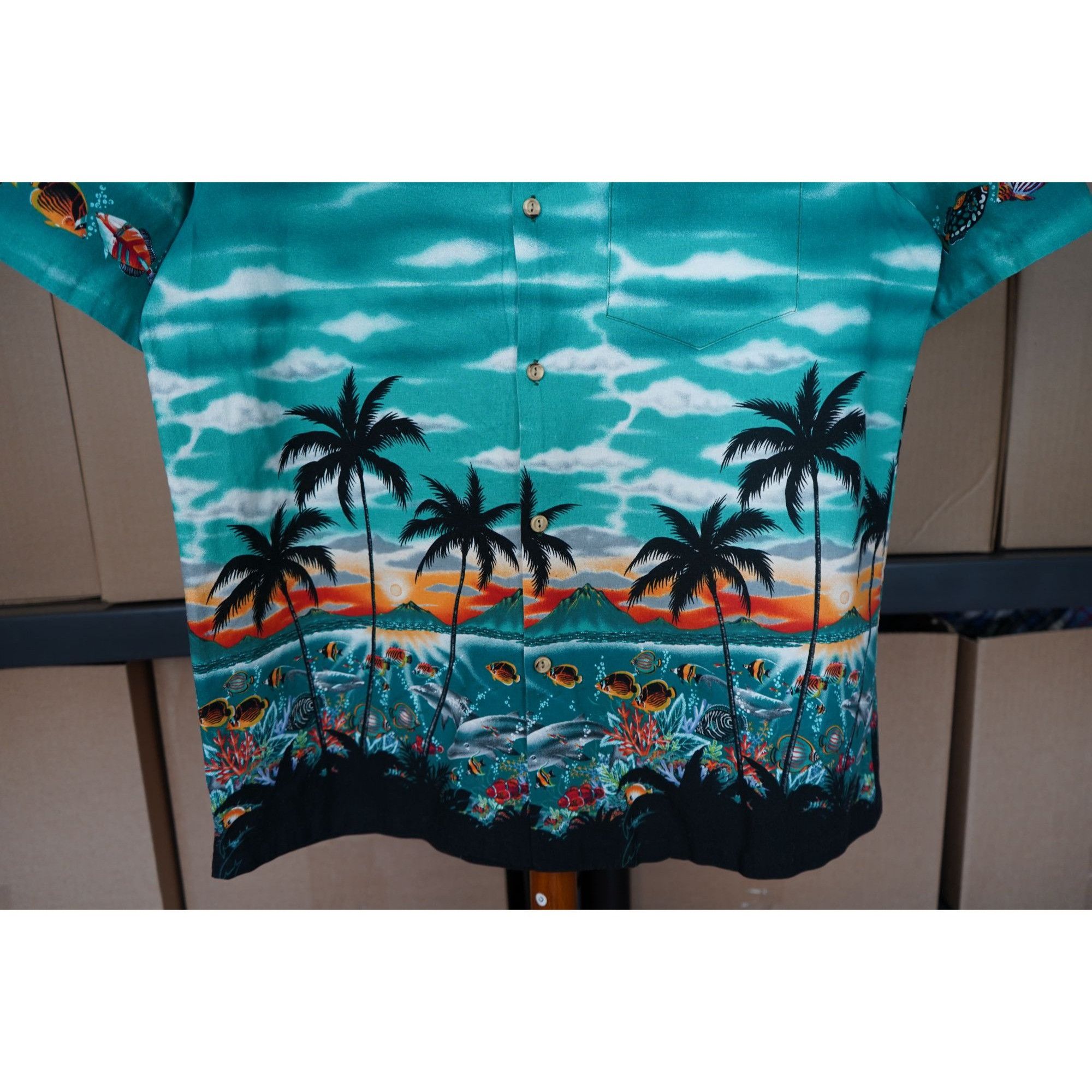 Vintage Y2K Styled By RJC Vintage Short Sleeve Shirt L #324 Size US L / EU 52-54 / 3 - 4 Thumbnail