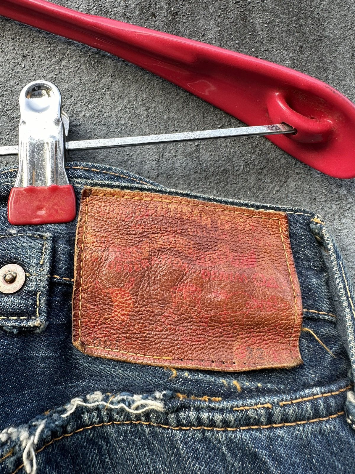 Studio D'Artisan 👹Vintage Studio’D Artisan Distressed Bootcut Jeans Size US 32 / EU 48 - 11 Thumbnail