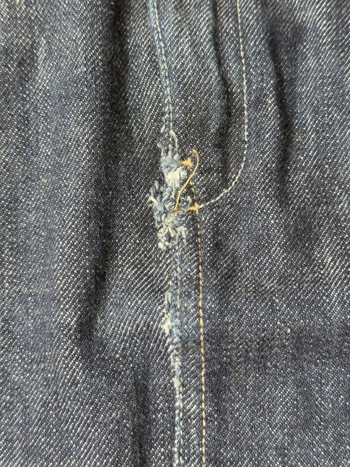 Diesel VINTAGE DIESEL 2000s DENIM MIDI SKIRT Size 28" / US 6 / IT 42 - 11 Thumbnail