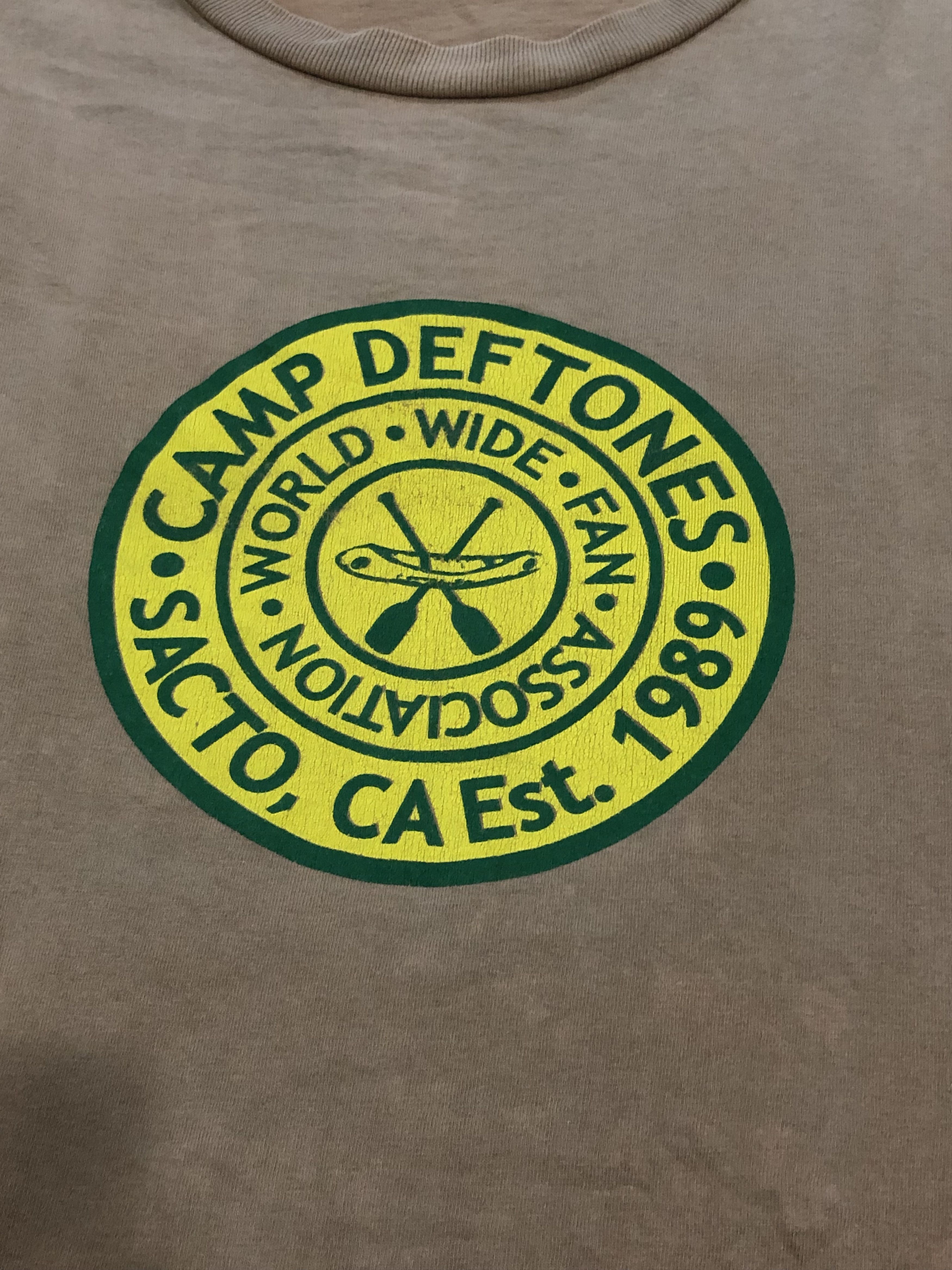 Band Tees Rare 90s Camp Deftones Worldwide Fan Association T-shirt Size US L / EU 52-54 / 3 - 3 Thumbnail