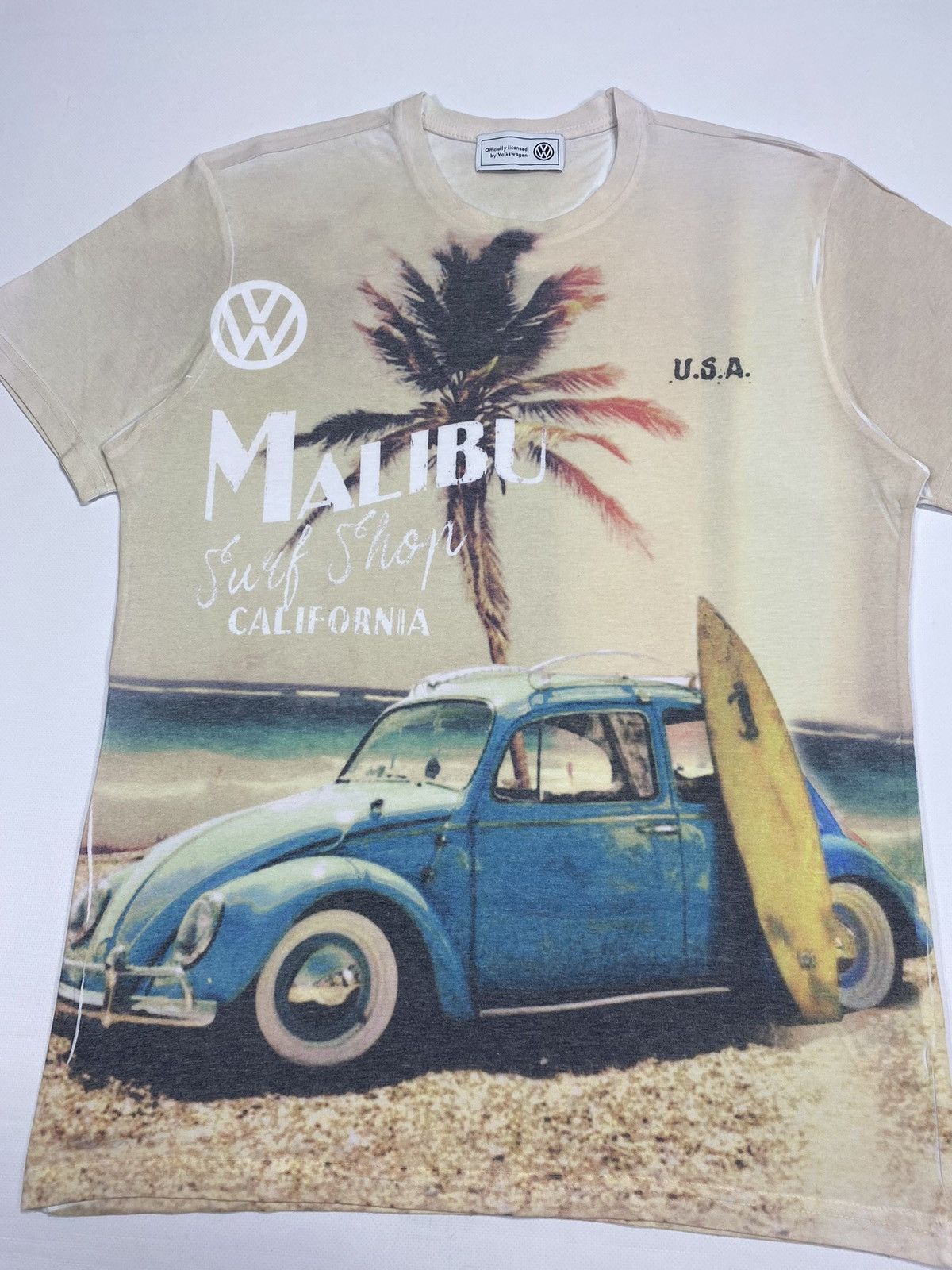 Vintage LASTDROP🔥 Volkswagen Beetle 60 Hipster Malibu USA California Size US S / EU 44-46 / 1 - 3 Thumbnail
