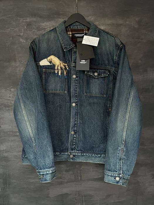 UNDERCOVER Men Embroidered Patch Denim Jacket – Atelier New York