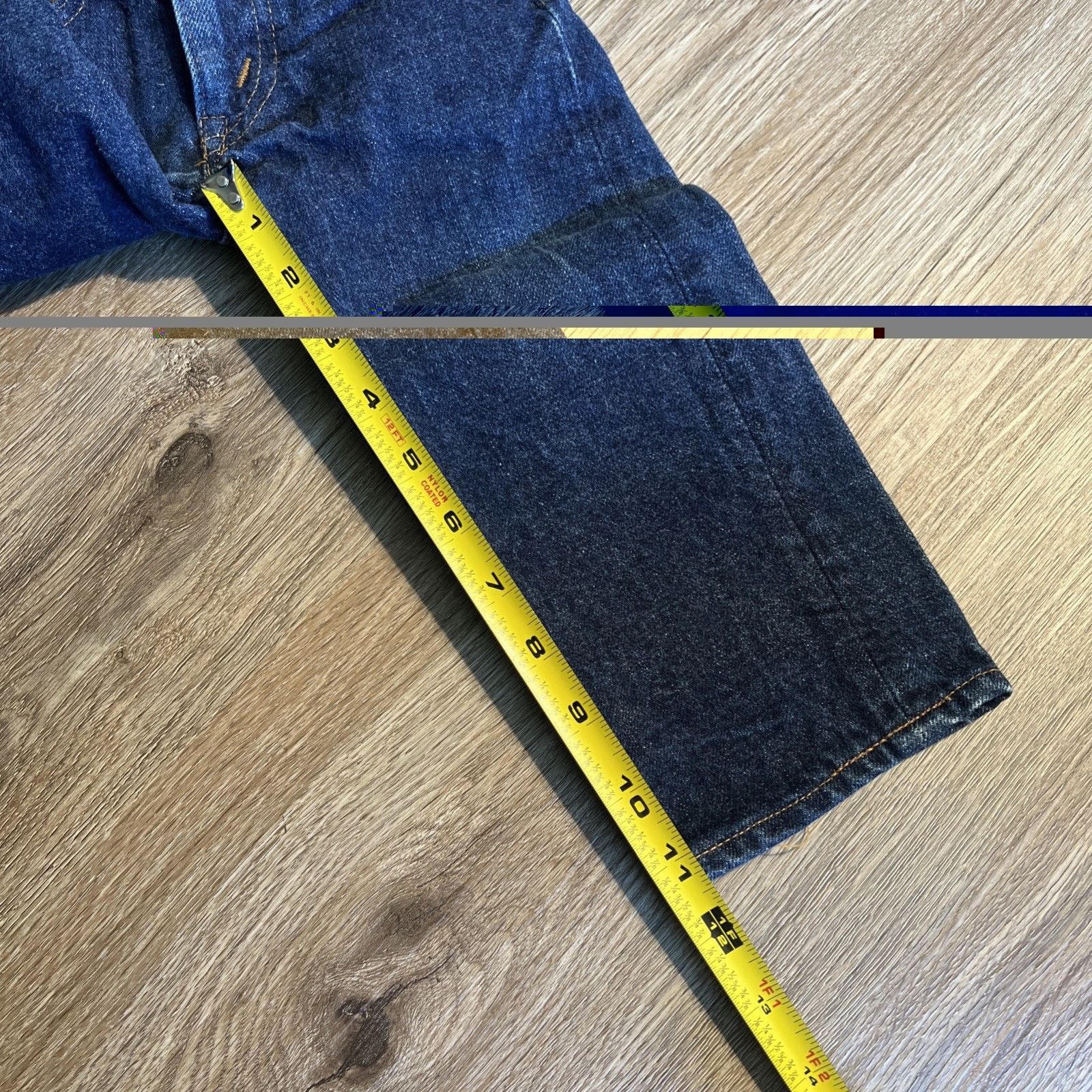 Levi's Levi 302 Big E 0 Toddler Dark Denim V Stitch Dark Indigo Size 25" / US 0 / IT 36 - 14 Thumbnail