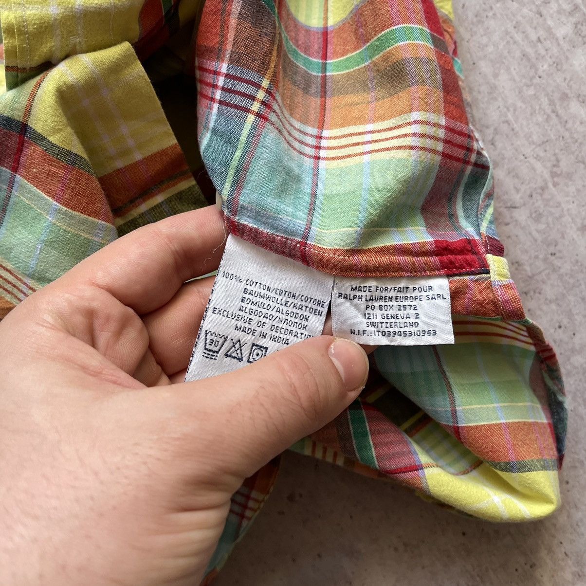 Polo Ralph Lauren × Vintage Vintage Polo Ralph Lauren shirt Size US M / EU 48-50 / 2 - 9 Thumbnail