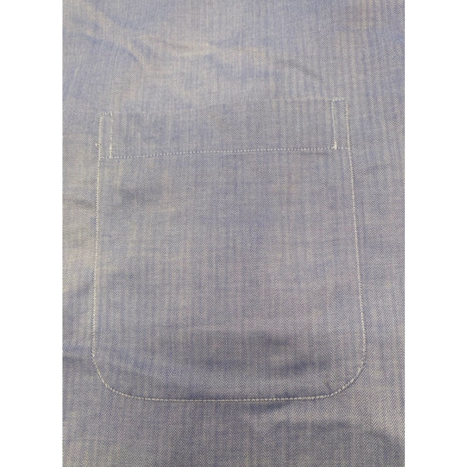 Nordstrom Nordstrom Long Sleeve Shirt Mens 2XL Blue 100% Cotton Dress Shirt Neckline Collared Spread Button Size US XXL / EU 58 / 5 - 4 Thumbnail