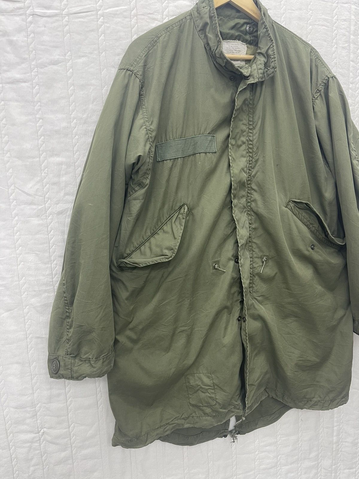 Vintage GILBRATA INDUSTRIES GARMENT MILITARY PARKA Size US S / EU 44-46 / 1 - 2 Thumbnail
