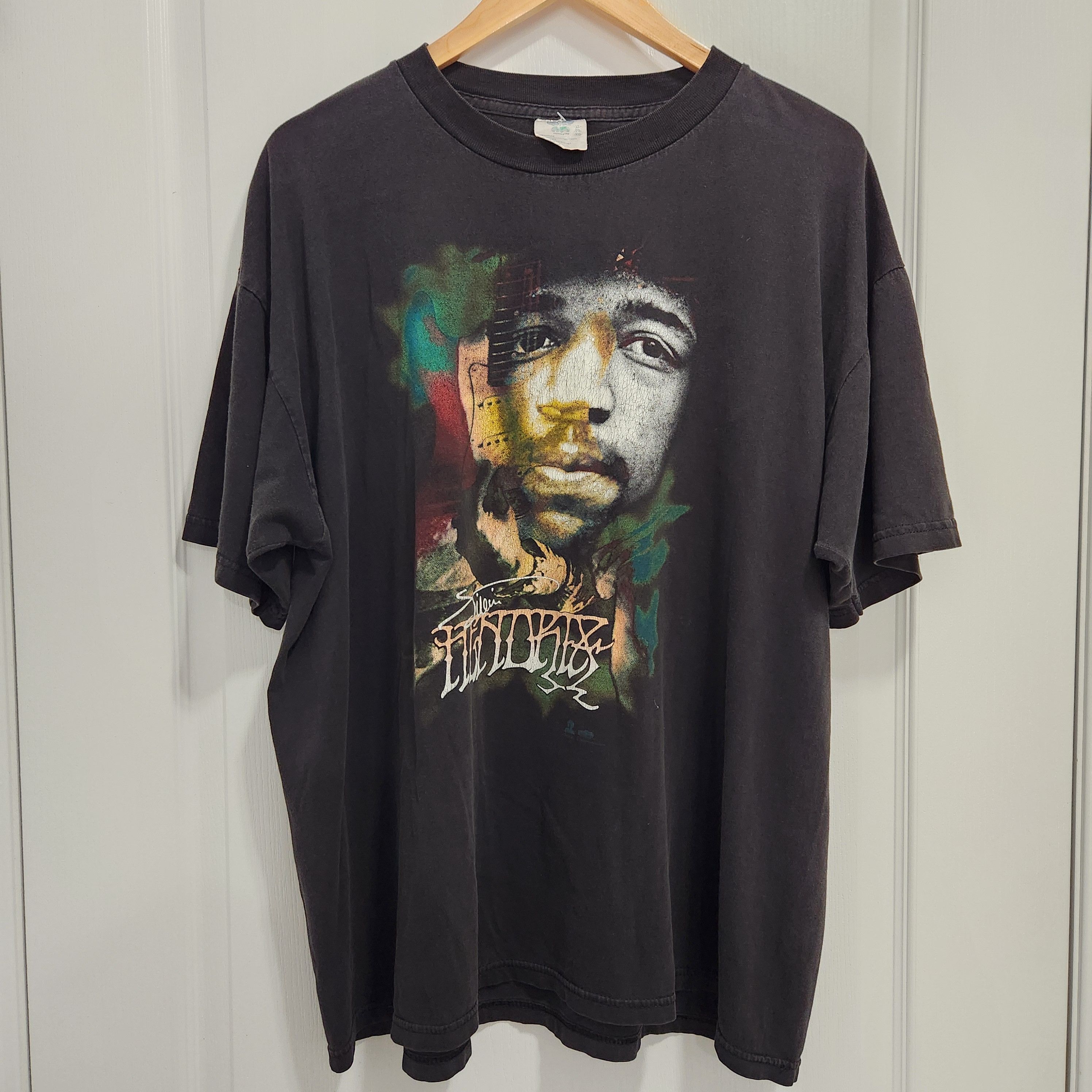 Vintage 1994 Jimi Hendrix Experience T Shirt, Made in USA Size US XL / EU 56 / 4 - 1 Thumbnail
