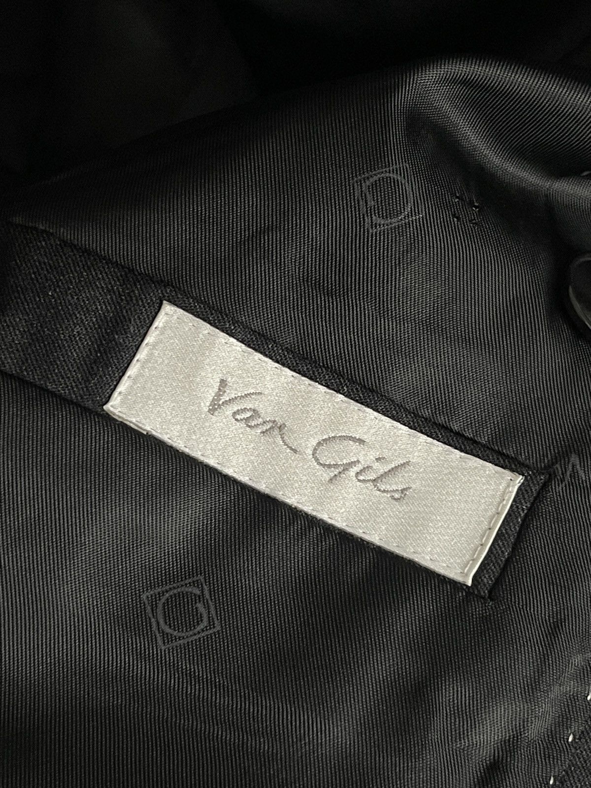 Van Gils Vintage Van Gils Double-Breasted Blazer Jacket 42L wool Size 42L - 10 Thumbnail