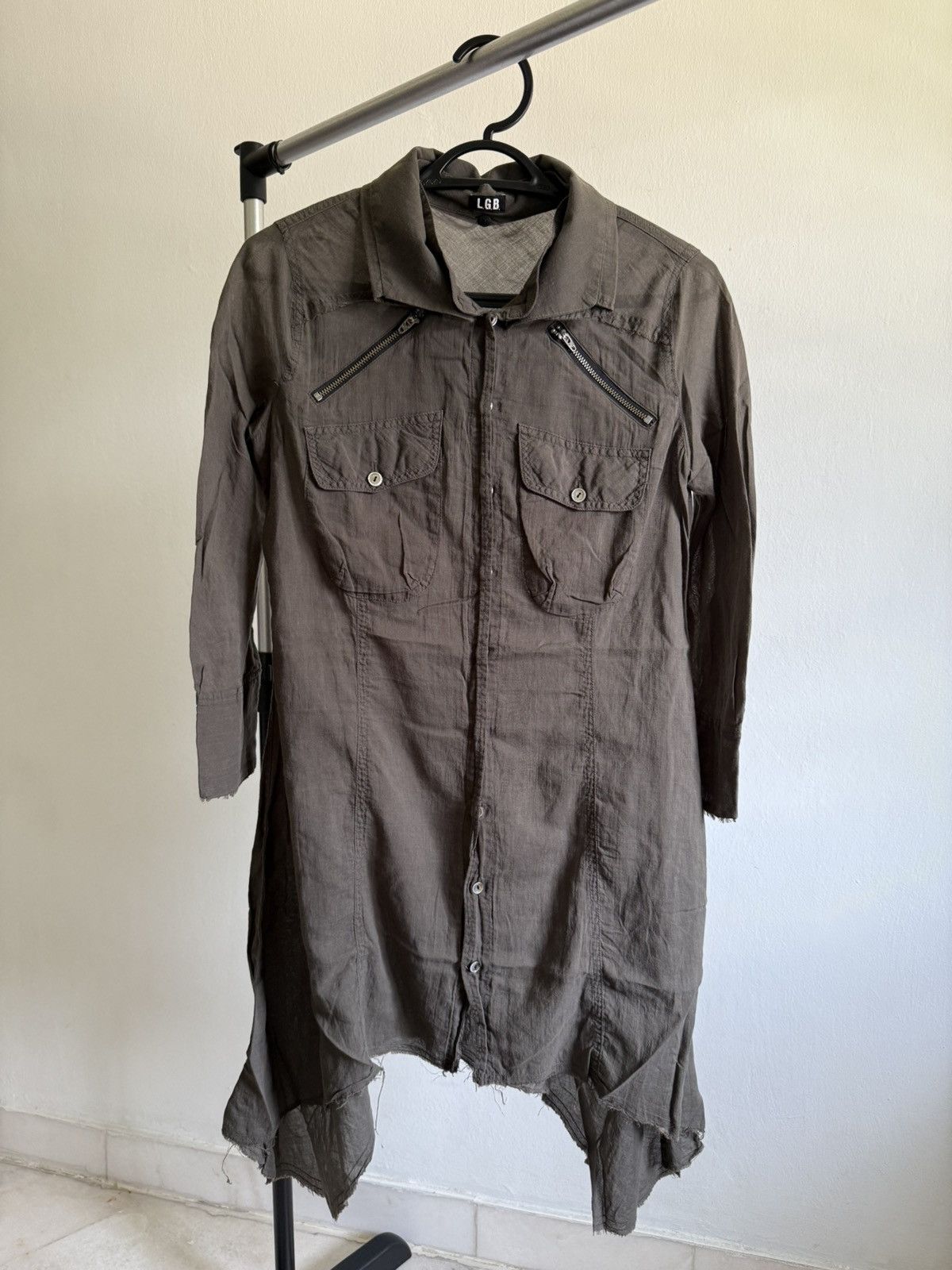 Le Grande Bleu (L.G.B.) 2000s L.G.B G/dress Griffin gothic shirt Size XS / US 0-2 / IT 36-38 - 6 Thumbnail