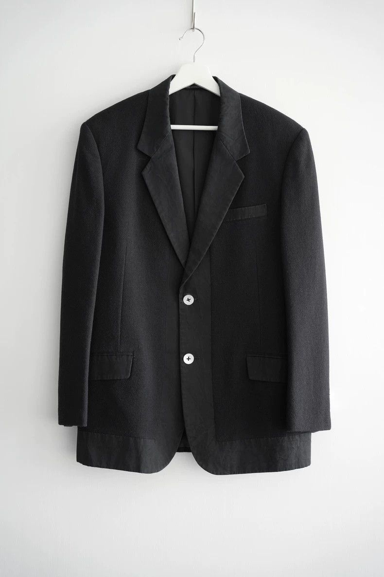 Yohji Yamamoto Yohji Yamamoto 05aw Wool suit with silver buckle-2505 Size US M / EU 48-50 / 2 - 1 Thumbnail