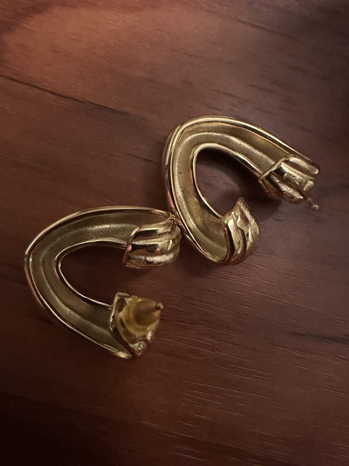 Other Sophisticated Vintage goldtone quality post earrings Size ONE SIZE - 2 Thumbnail