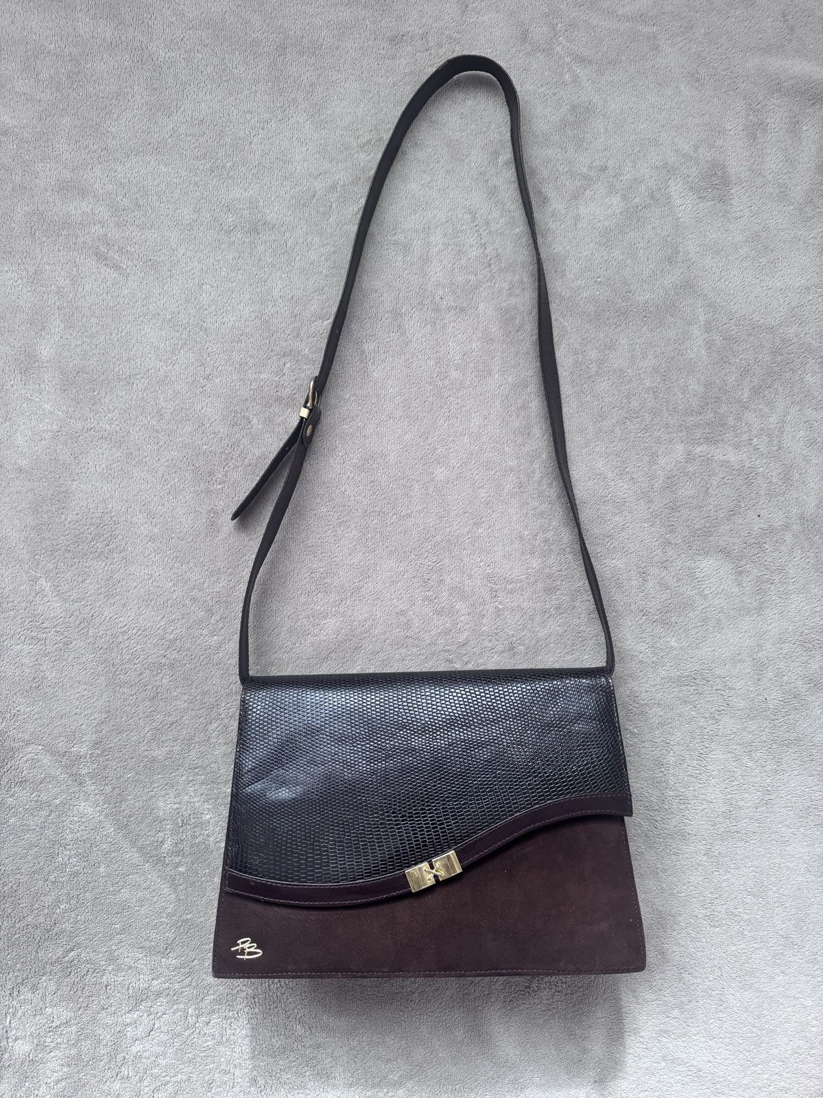 Pierre Balmain Vintage Pierre Balmain Leather Bag, circa 1960s Size ONE SIZE - 2 Thumbnail