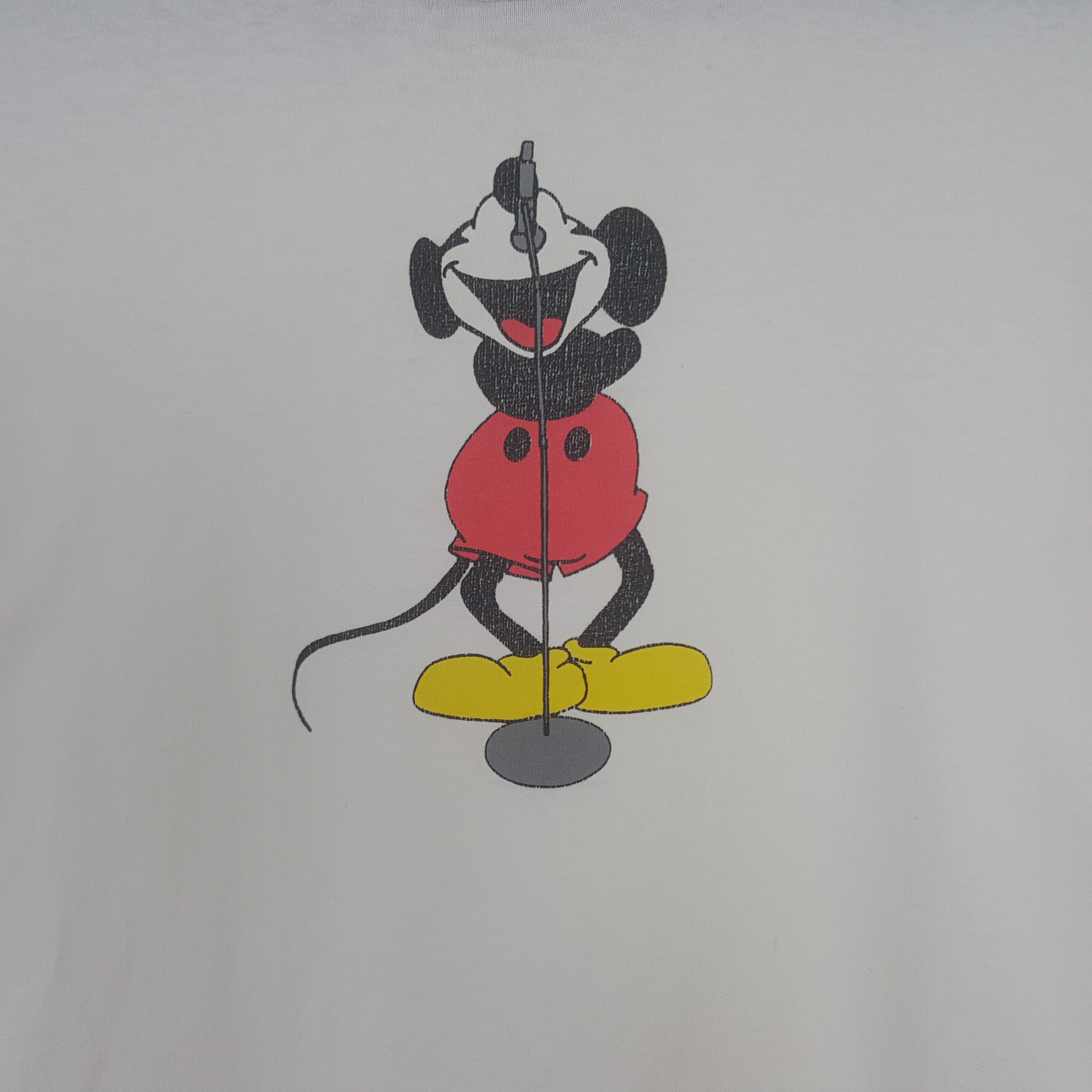 Mickey Mouse Vintage Mickey Mouse Singing Tshirt Size S / US 4 / IT 40 - 2 Thumbnail