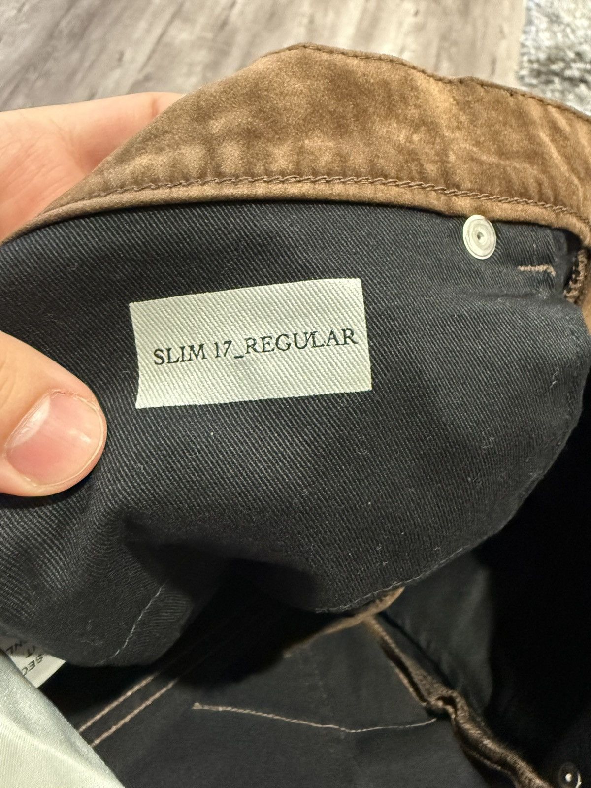 Dior × Travis Scott Dior Cactus Jack Brown Suede Pants Size US 34 / EU 50 - 7 Thumbnail