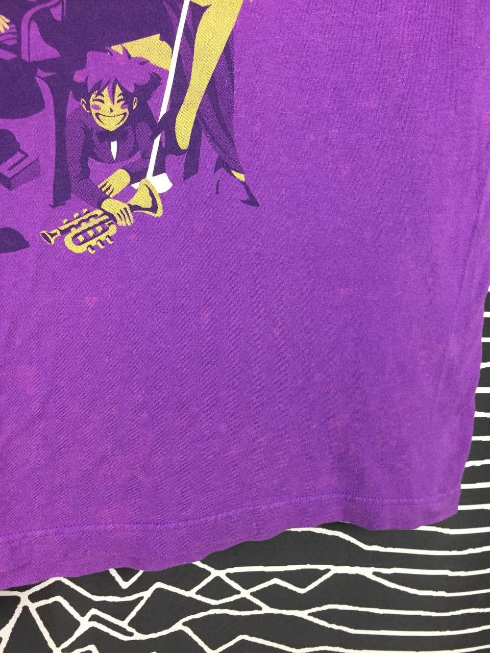 Anime Cowboy Bepop The Bepop's Live Jazz Anime Manga Tee Size US L / EU 52-54 / 3 - 9 Thumbnail