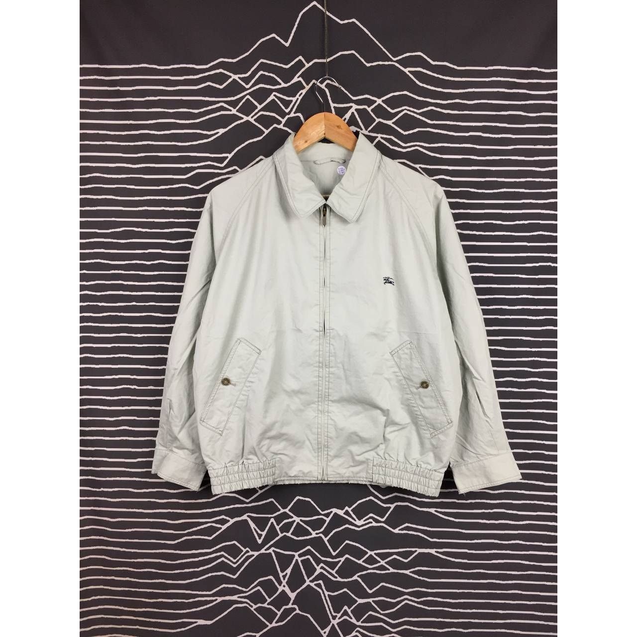 Burberry × Vintage Vtg Burberrys Prorsum Embroidery Logo Bomber Jacket Size M Size US M / EU 48-50 / 2 - 2 Thumbnail