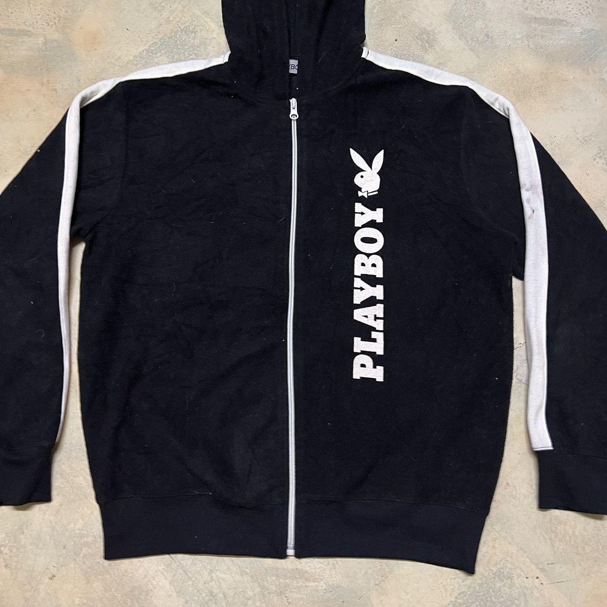 Playboy Playboy Big Logo Zipper Hoodie Sweater Size US L / EU 52-54 / 3 - 3 Thumbnail